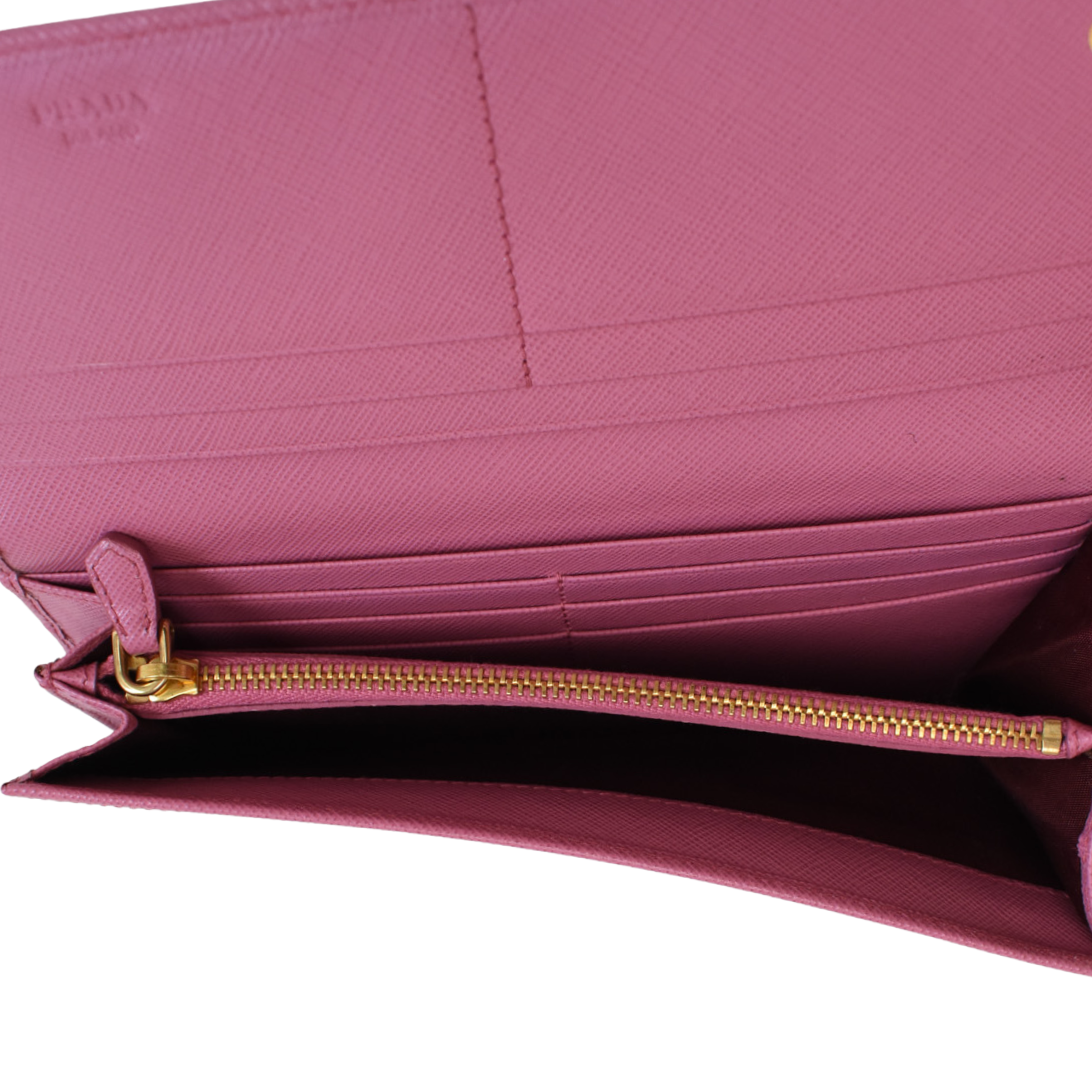 Prada Saffiano Long Wallet