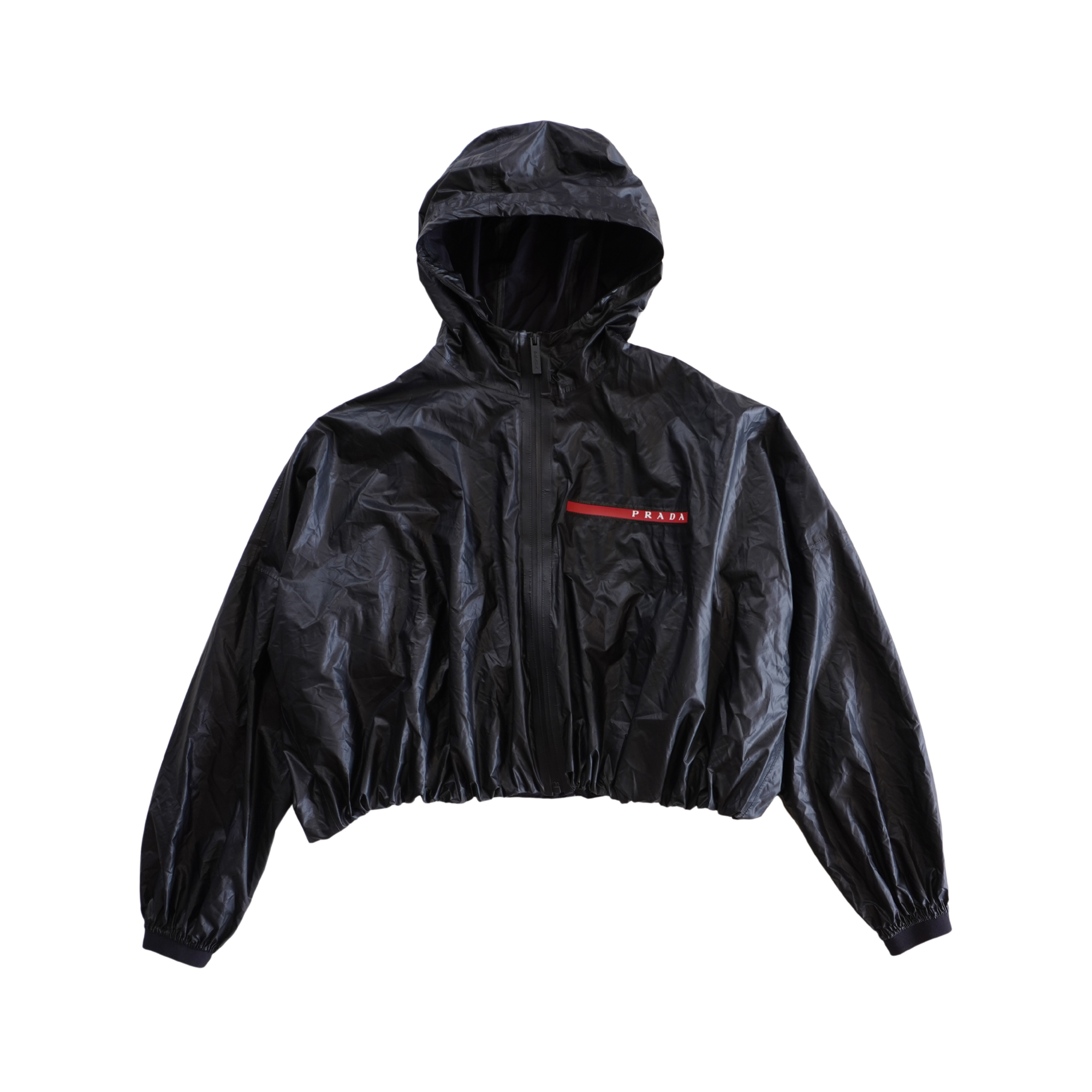 Prada Nylon Crop Jacket - Women's XS