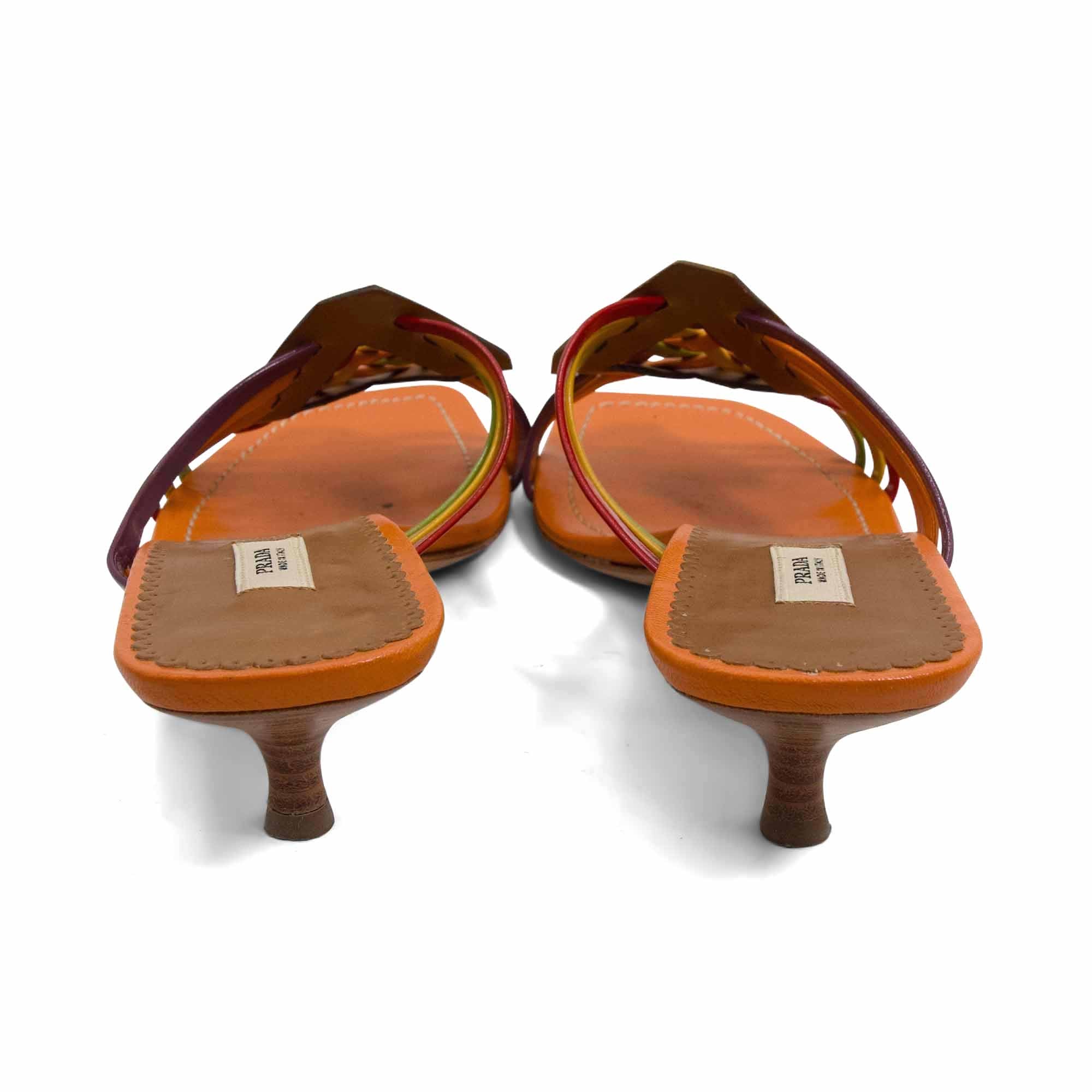 Prada Strappy Mules - Women's 36.5