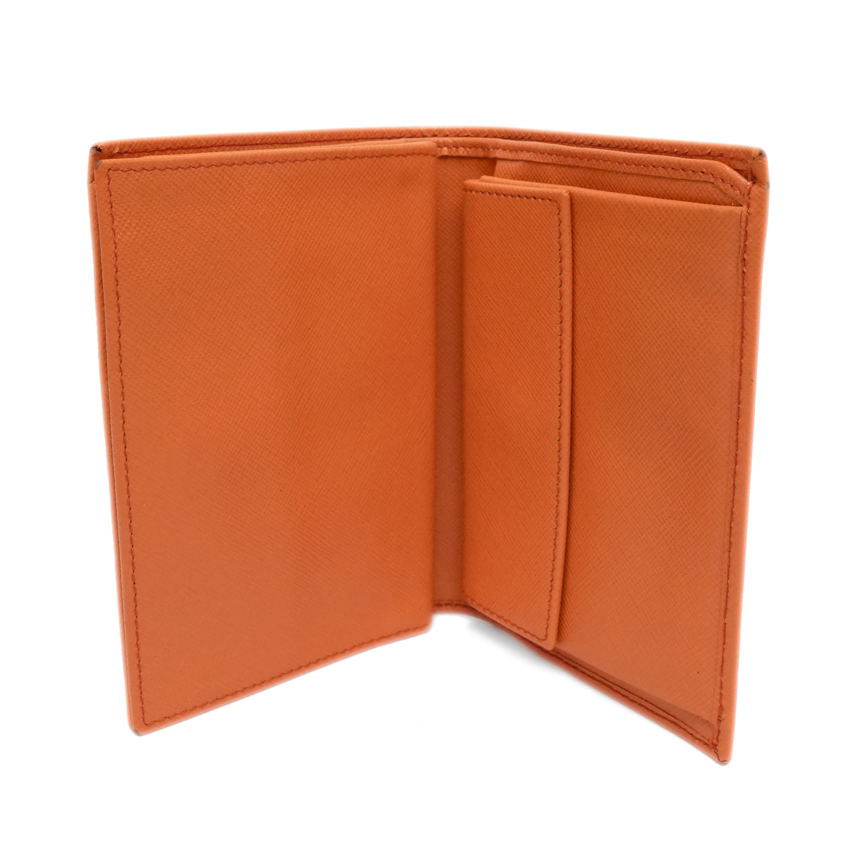 Prada Saffiano Bi-Fold Wallet