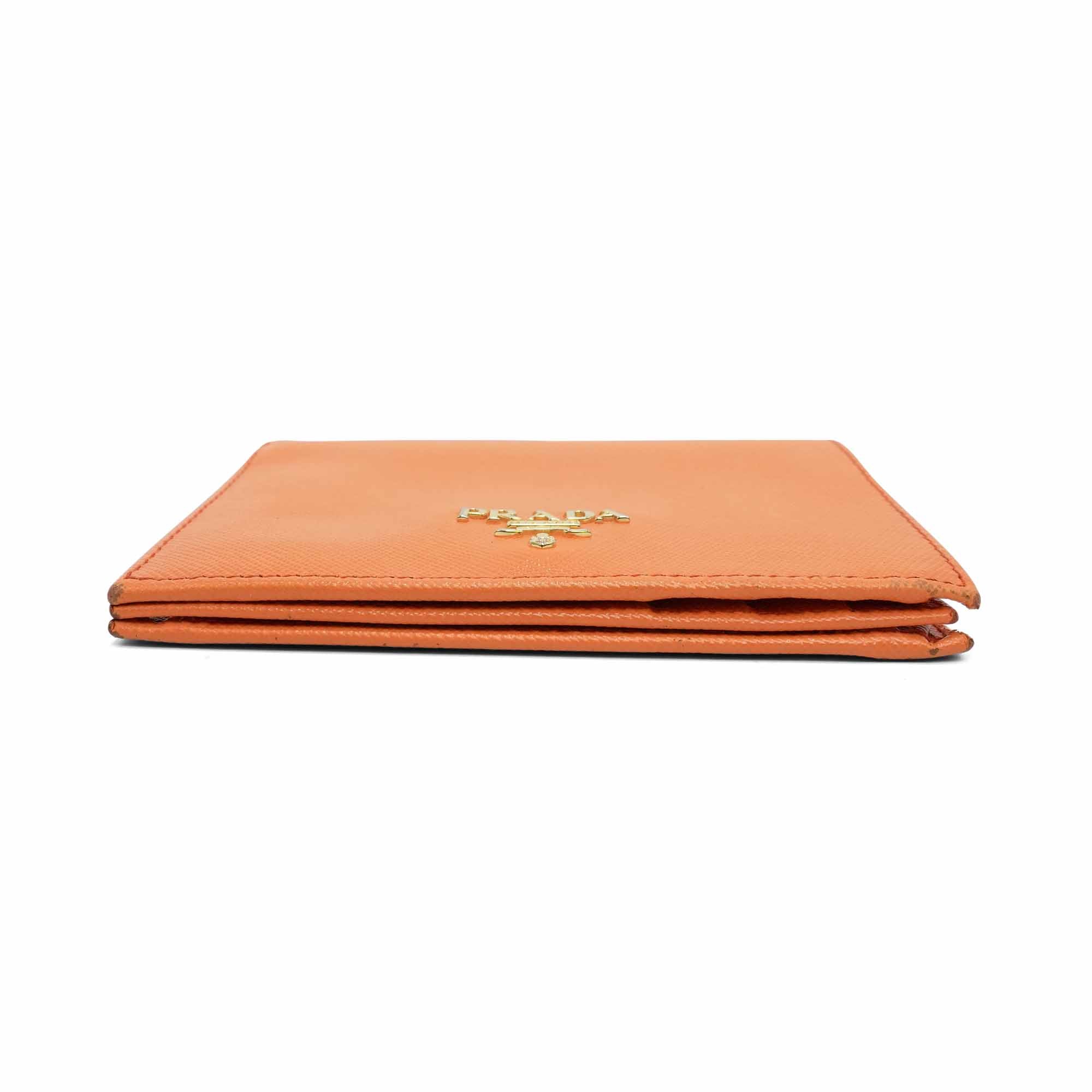 Prada Saffiano Bi-Fold Wallet