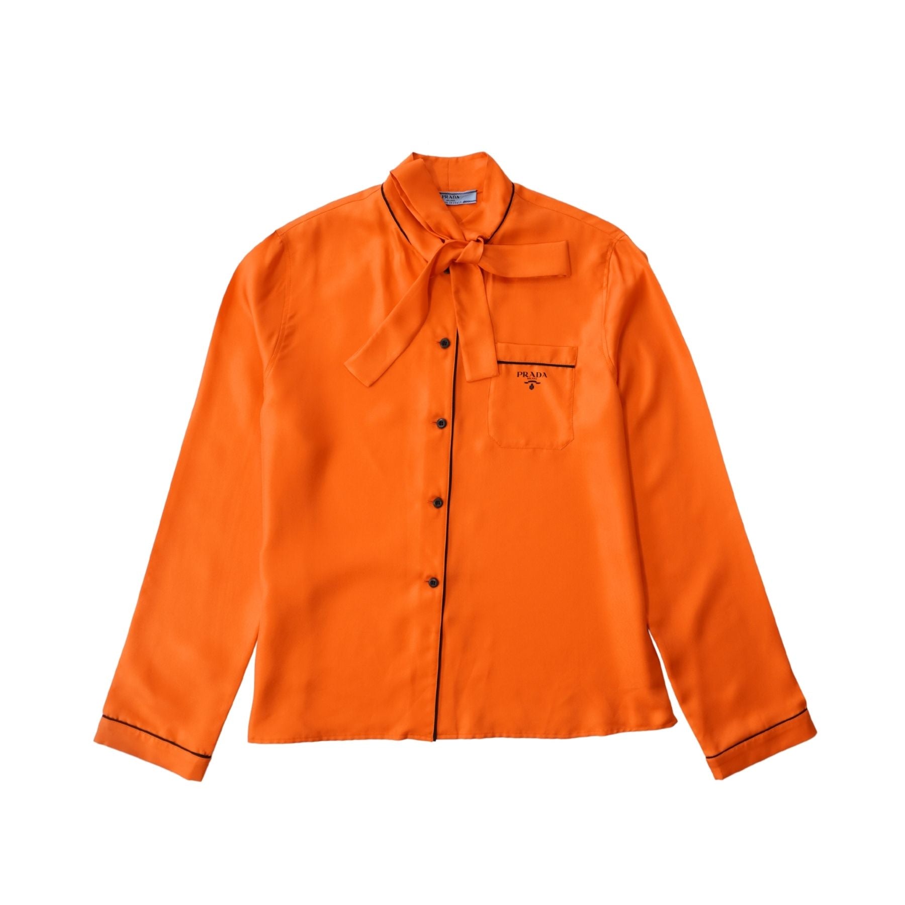 Prada Silk Blouse - Women's 40