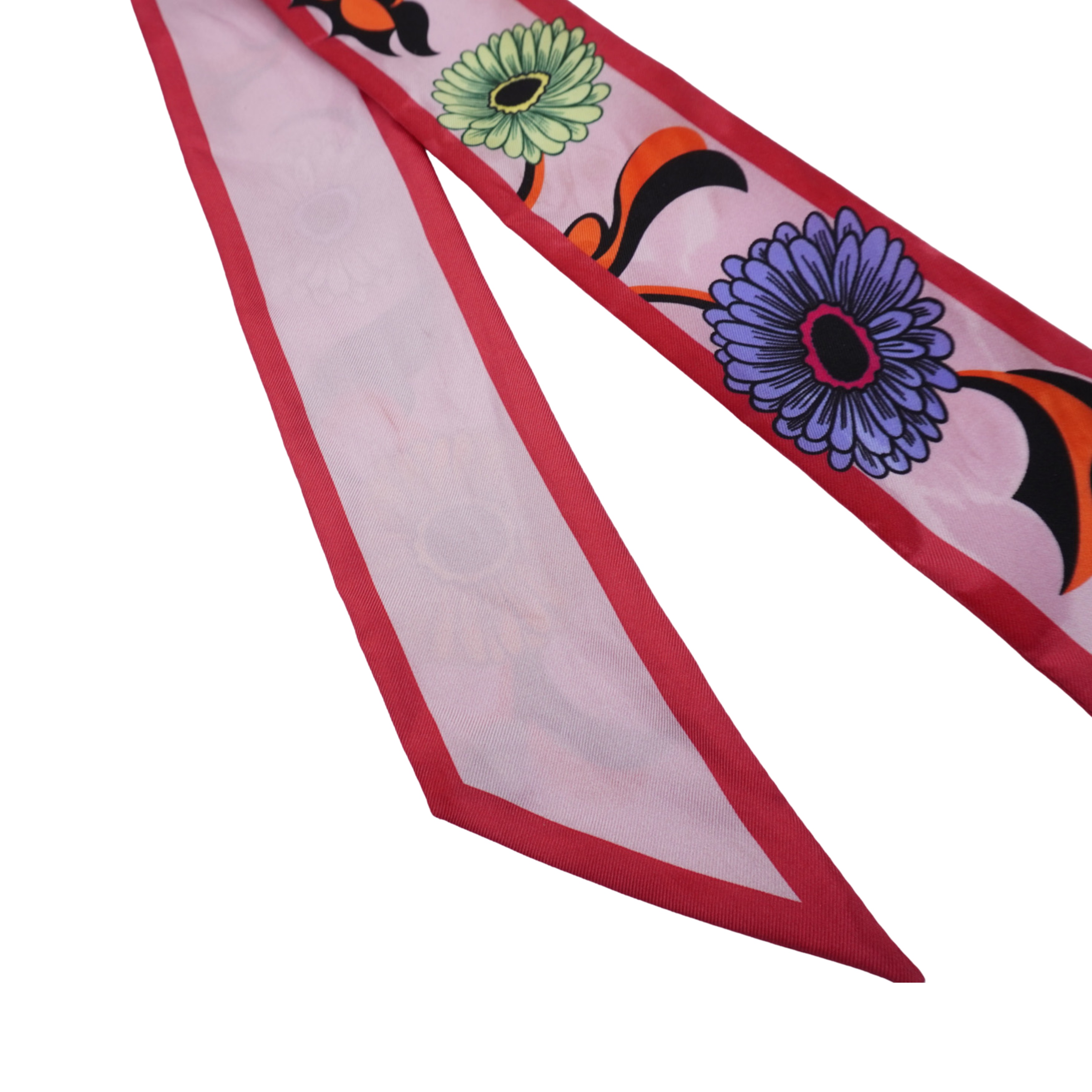 Prada Twill Skinny Scarf