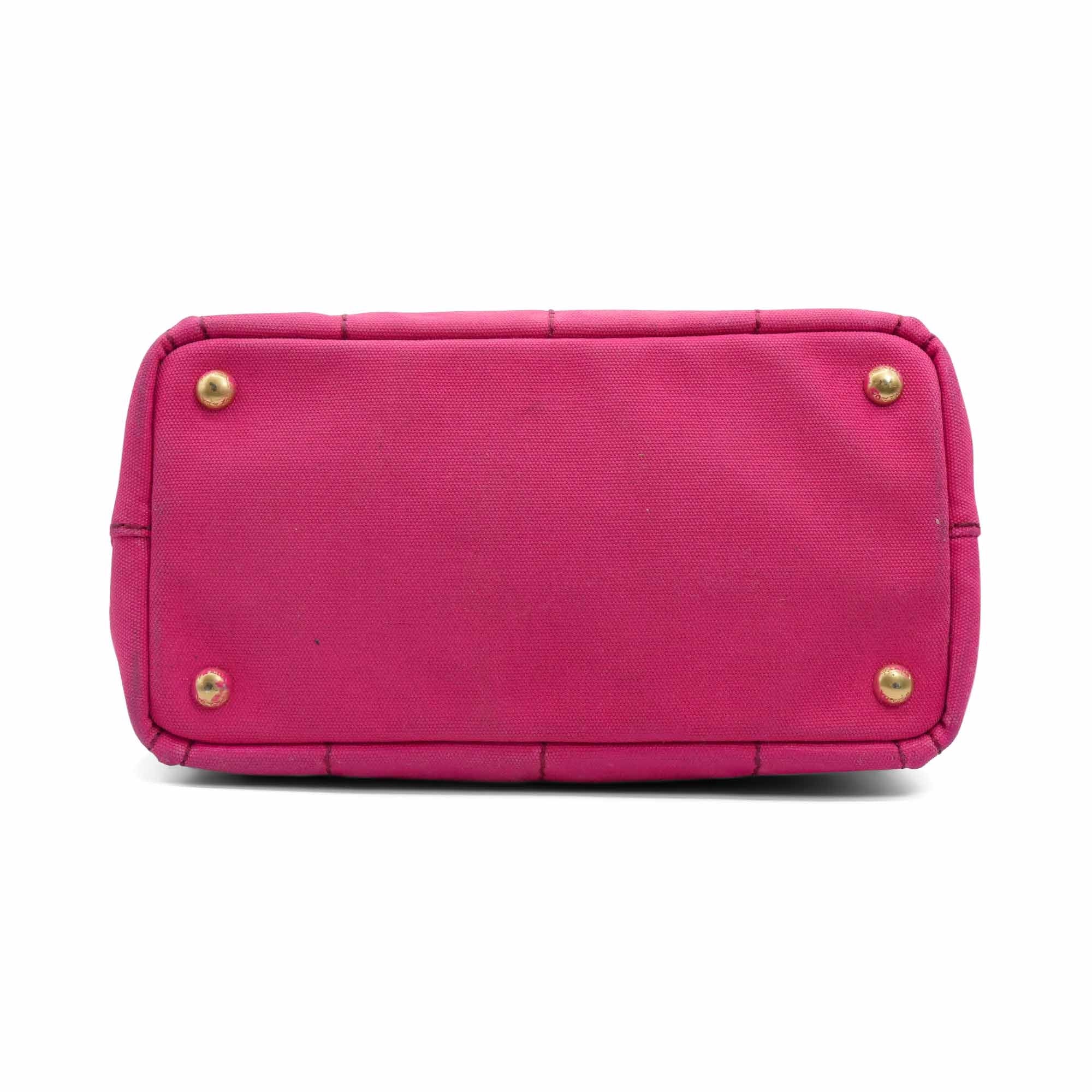 Prada 'Canapa' Small Tote Bag