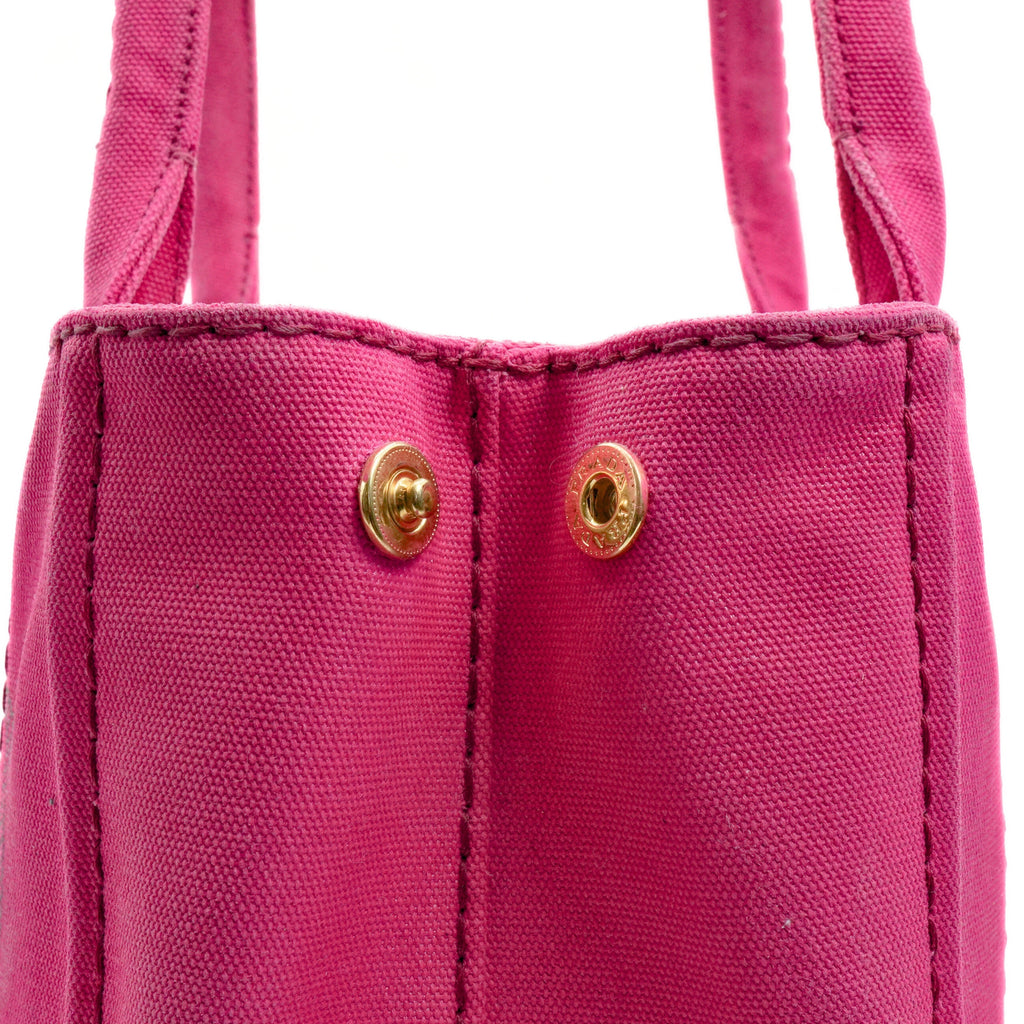 Prada 'Canapa' Small Tote Bag