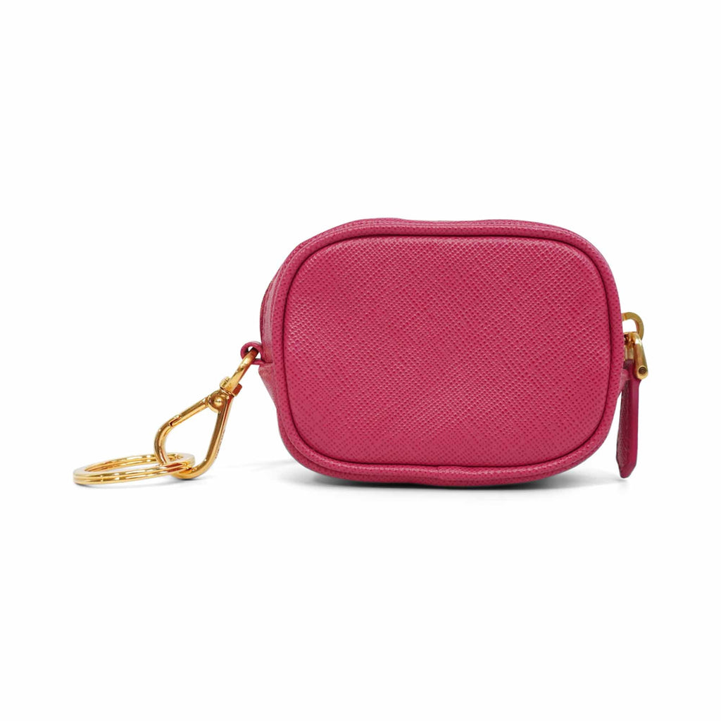 Prada Saffiano Leather Coin Pouch