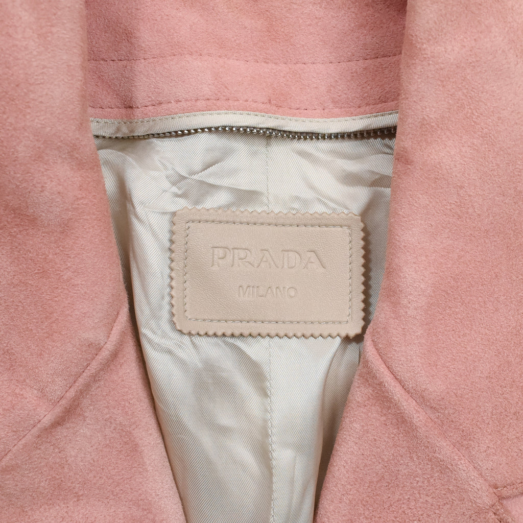 Prada Suede Jacket - Women's 36