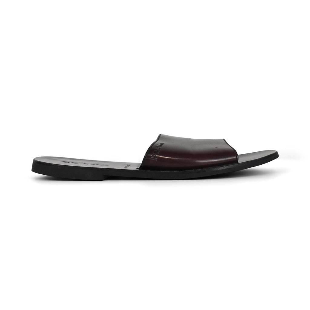 Prada Leather Slides - Men's 10
