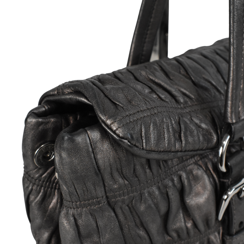 Prada 'Nappa Gaufre Sound Lock' Shoulder Bag