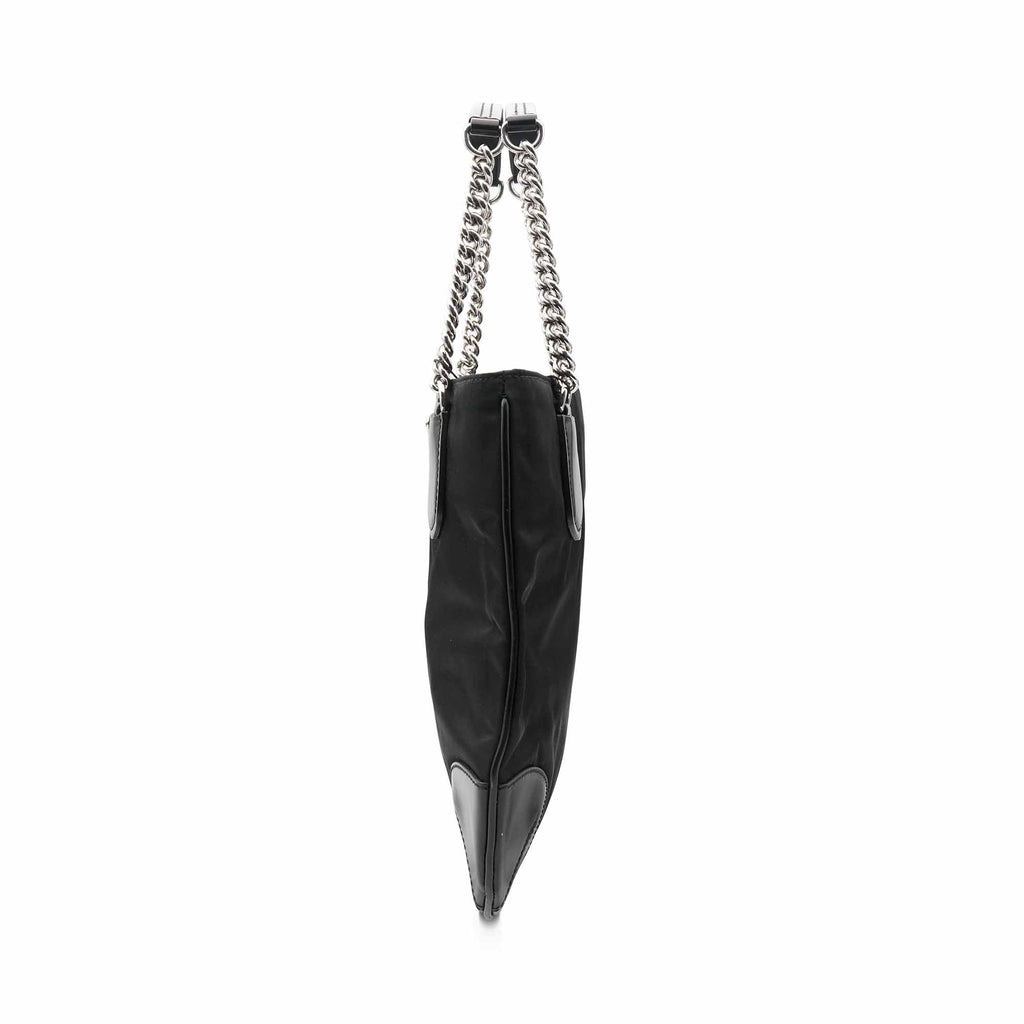 Prada Chain Handle Nylon Bag