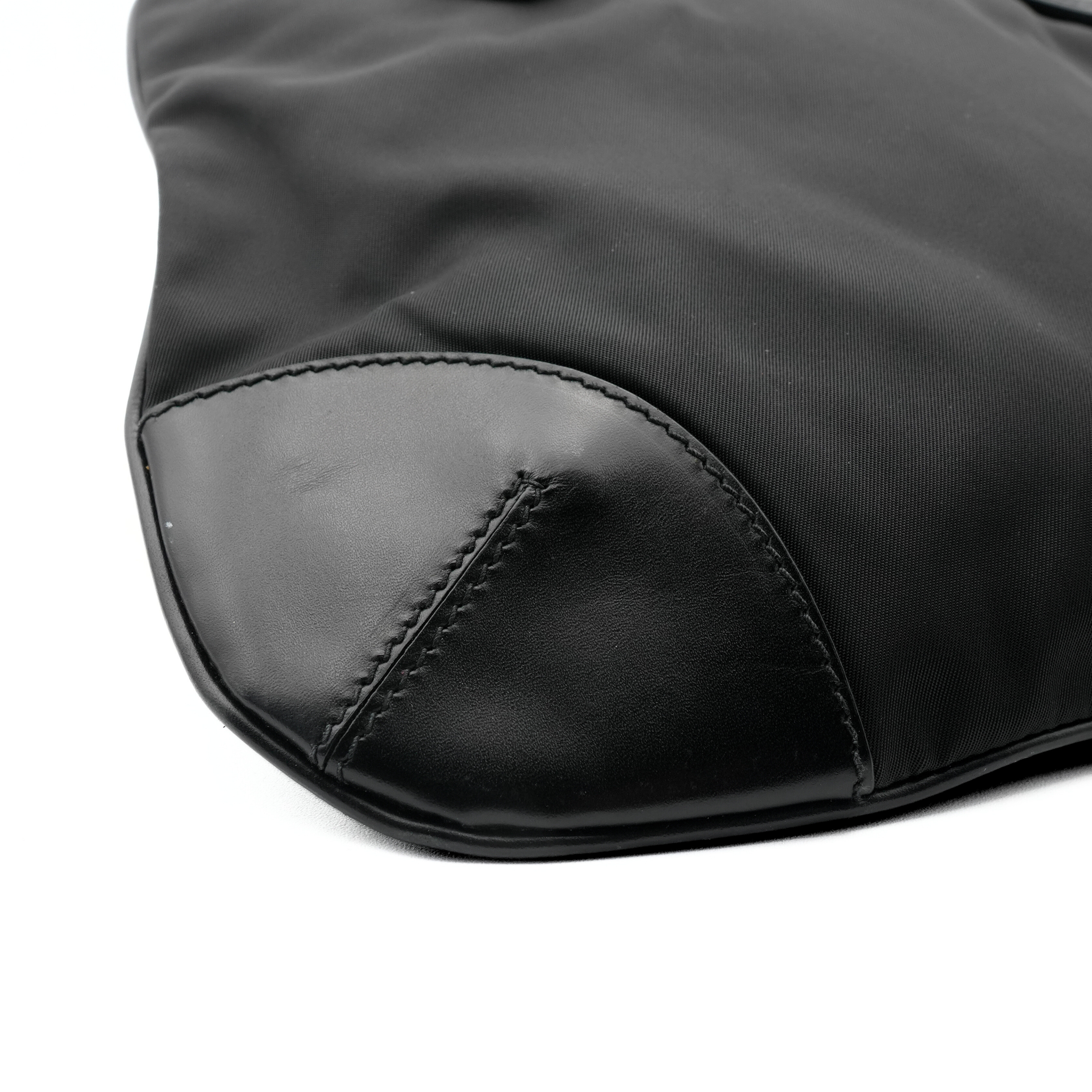 Prada Chain Handle Nylon Bag