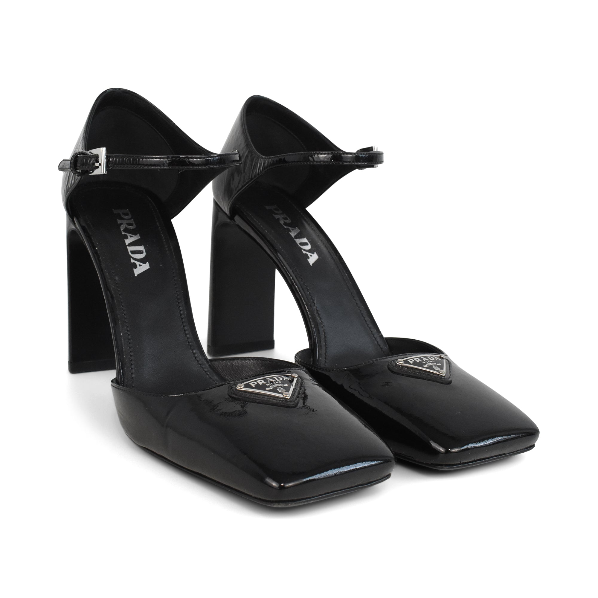Prada Square-Toe Heels - Women's 39
