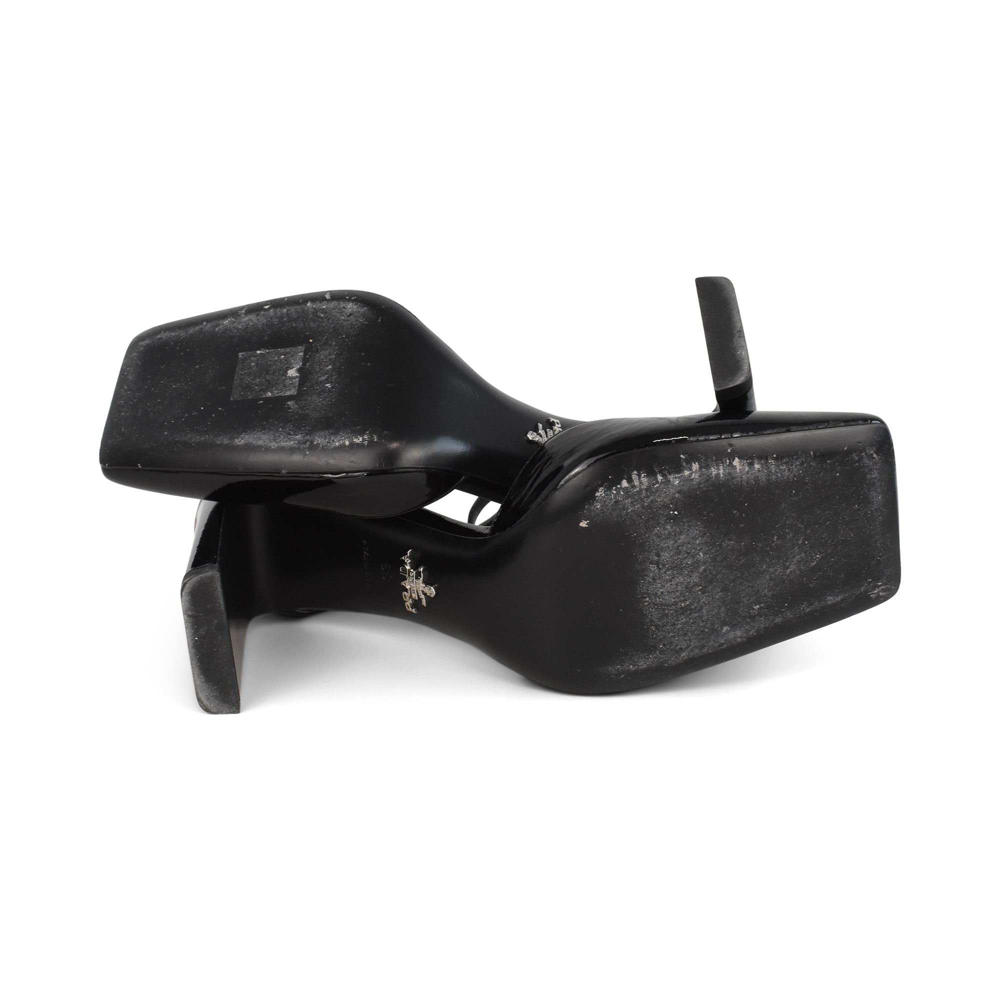 Prada Square-Toe Heels - Women's 39