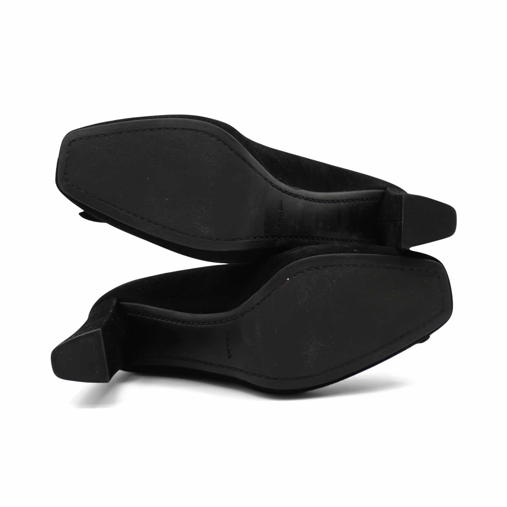 Prada Tassel Block Heels - Women's 38