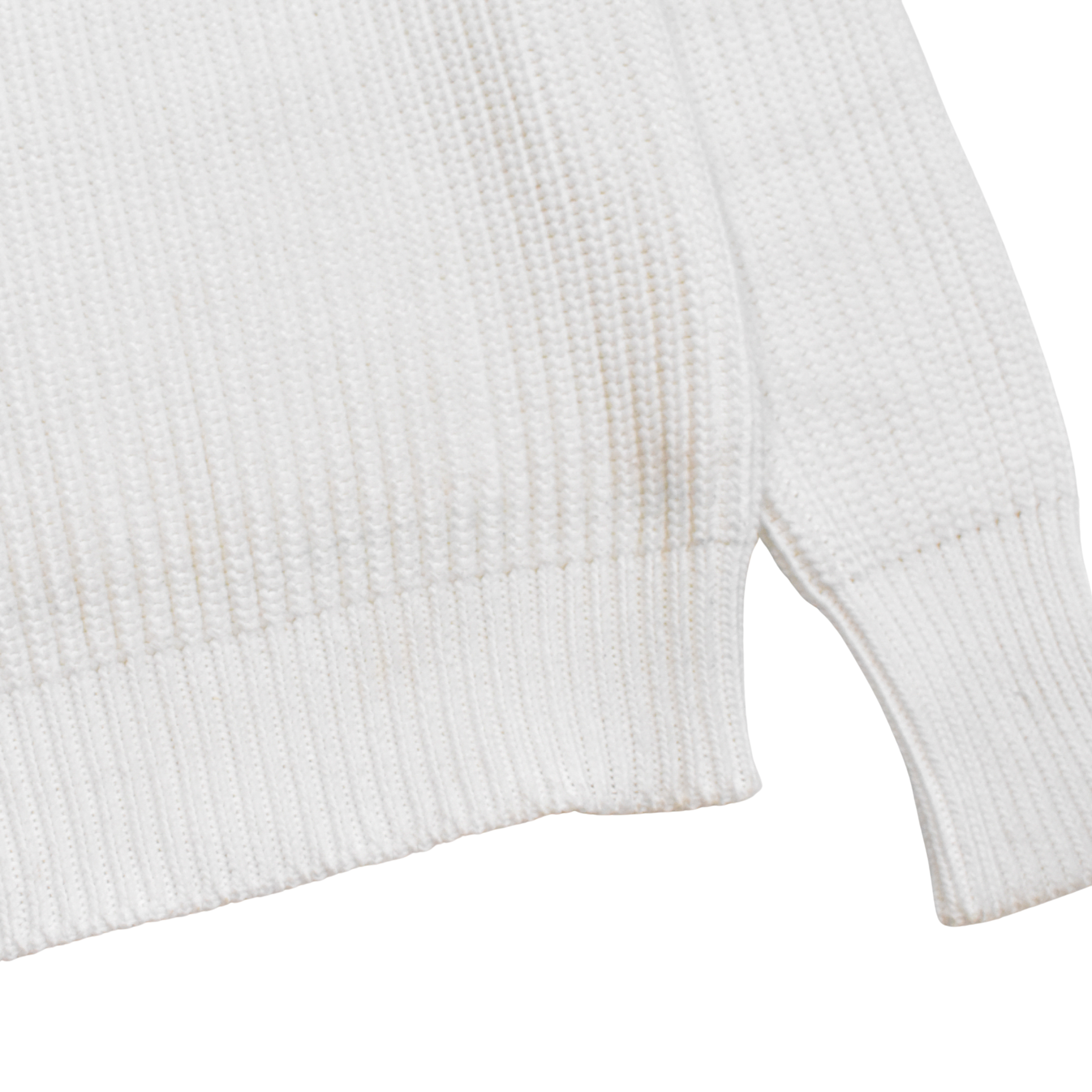 Prada Knit Logo Sweater - Women's 40