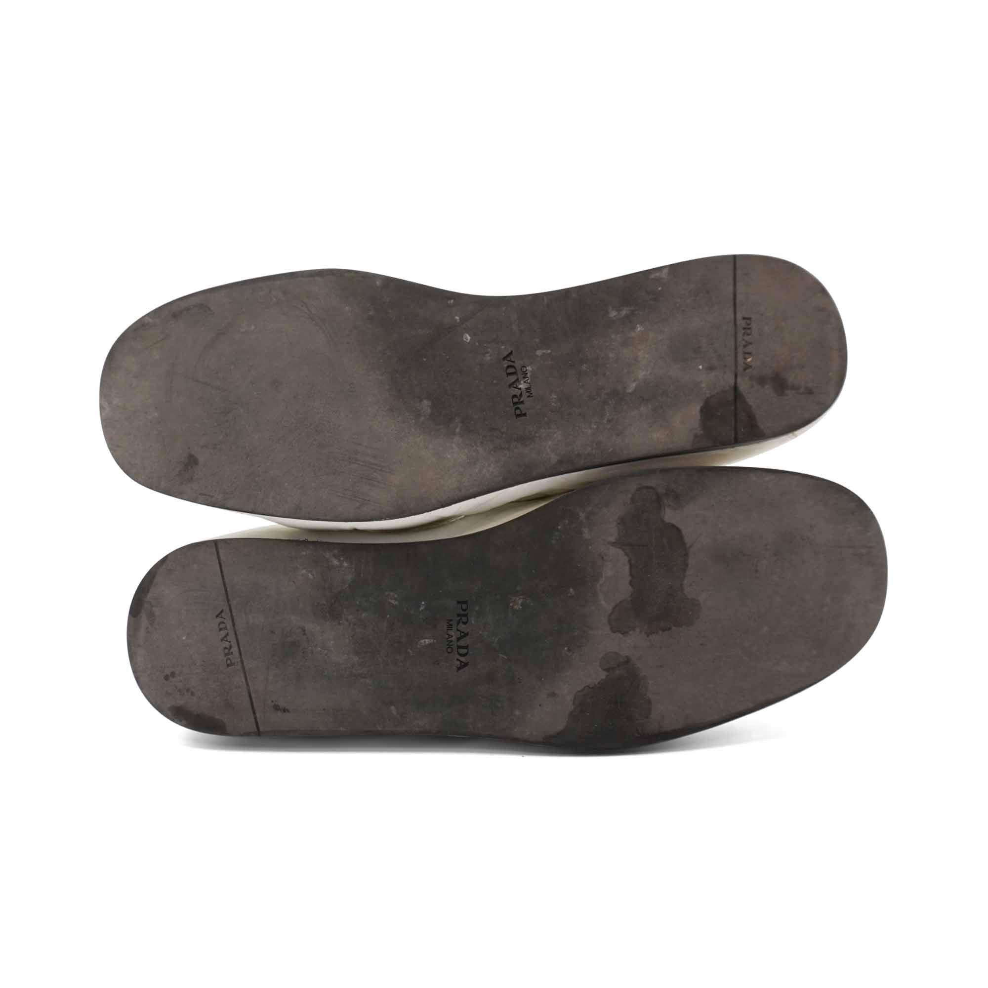 Prada Patent Leather Loafers - Women's 36