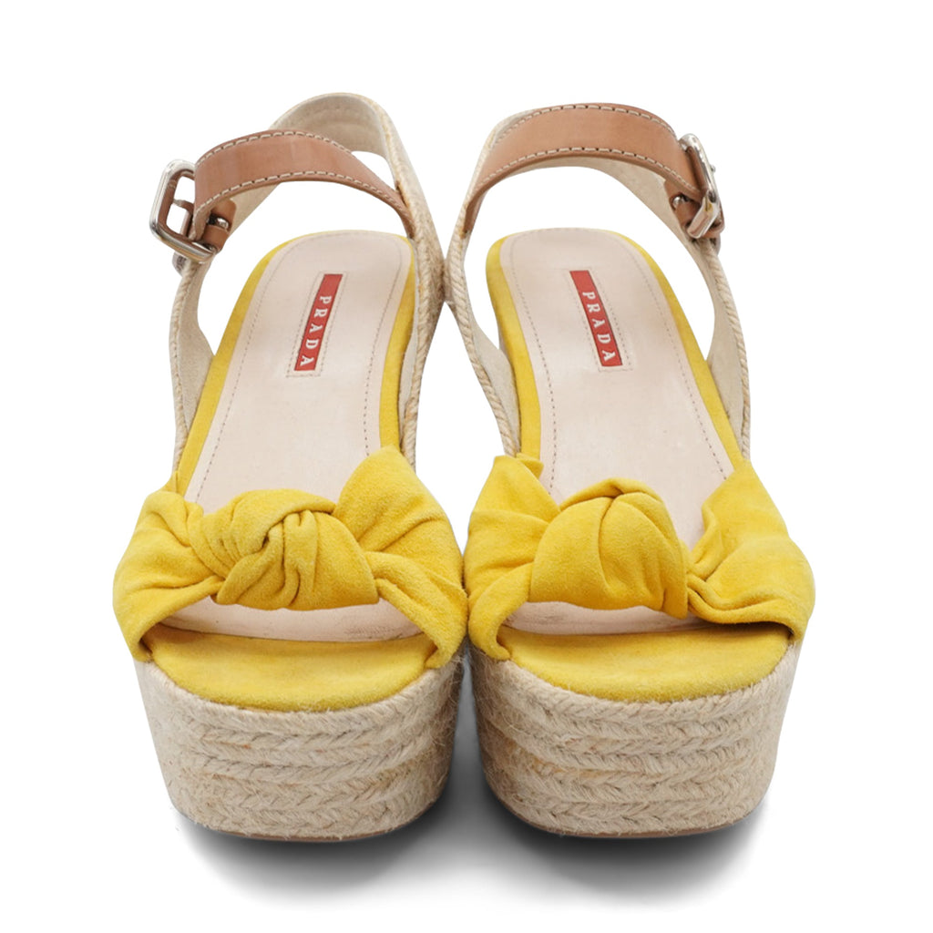 Prada Espadrilles Wedge - Women's 37.5