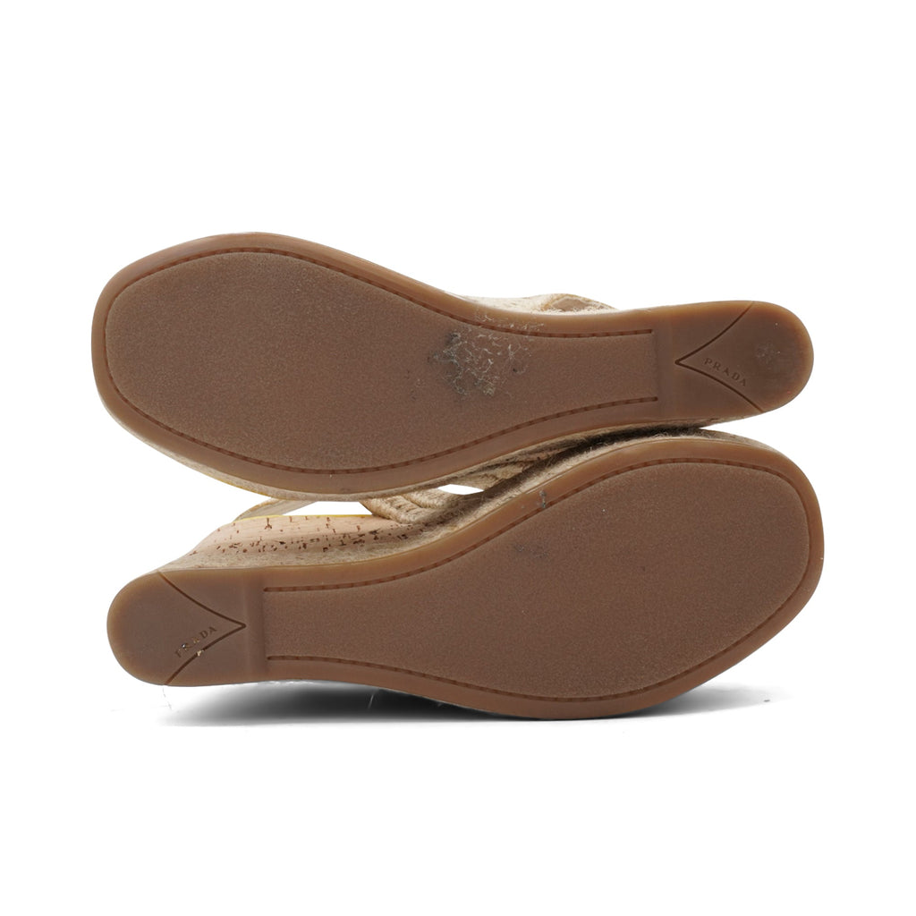 Prada Espadrilles Wedge - Women's 37.5