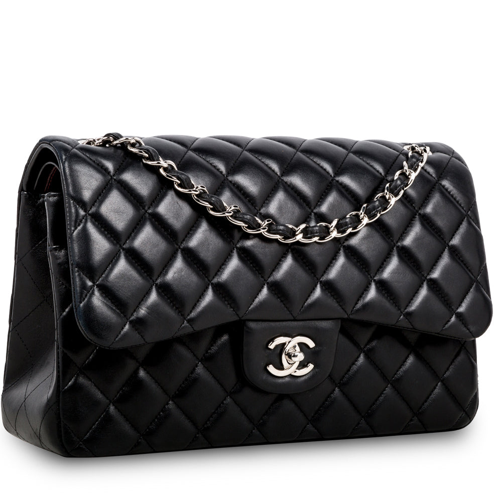 Chanel Classic Flap Bag - Jumbo - SHW