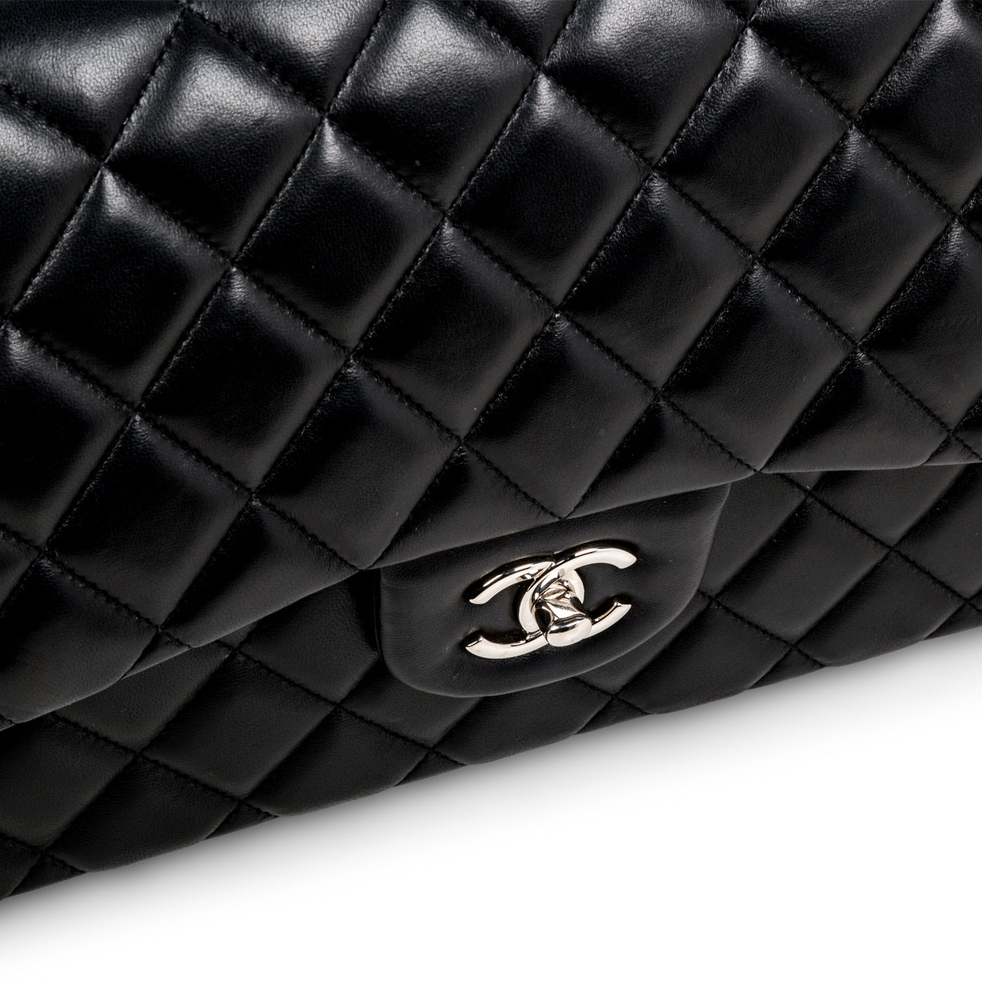 Chanel Classic Flap Bag - Jumbo - SHW
