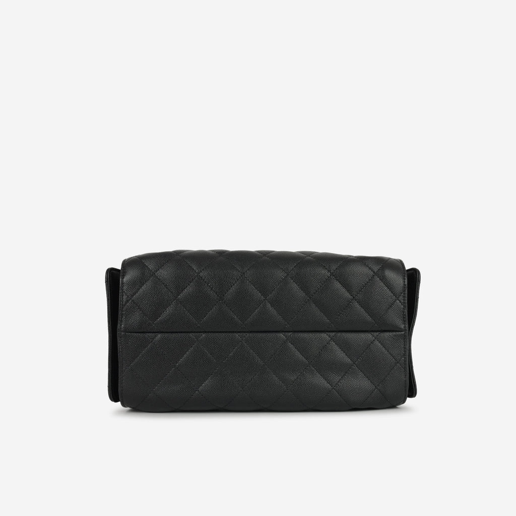 Chanel Small 25 Hobo - Black Caviar | Antique Gold Hardware