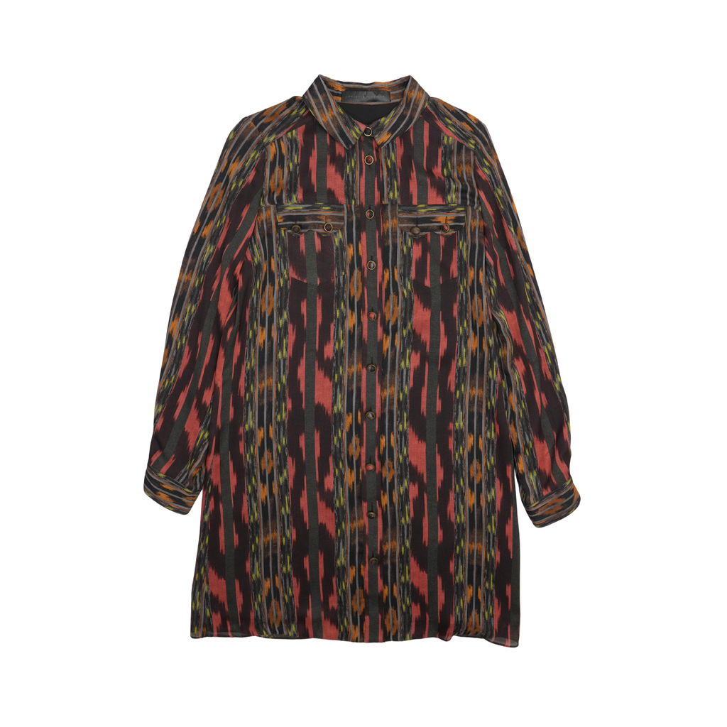 Proenza Schouler Silk Shirt Dress - Women's 6