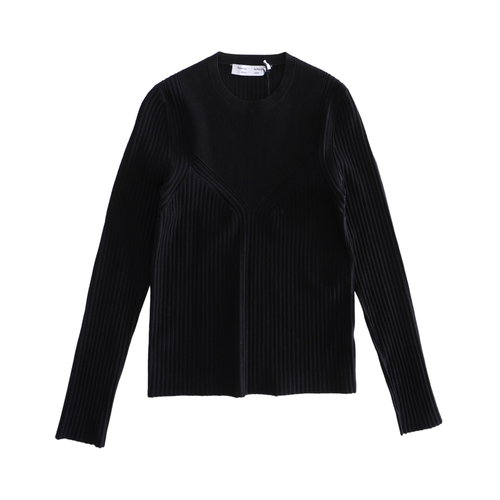 Proenza Schouler 'Camille' Ribbed Top - Women's M