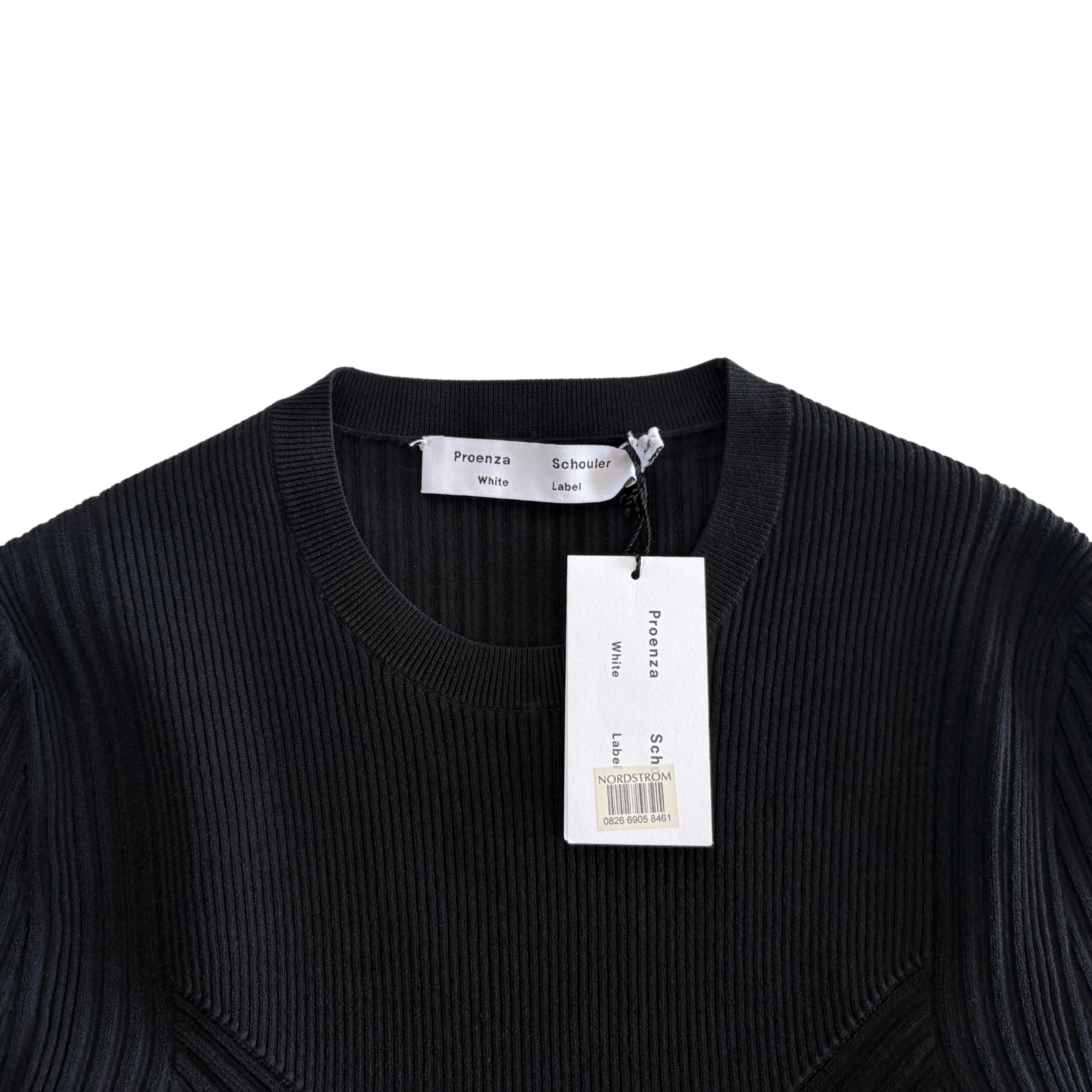 Proenza Schouler 'Camille' Ribbed Top - Women's M