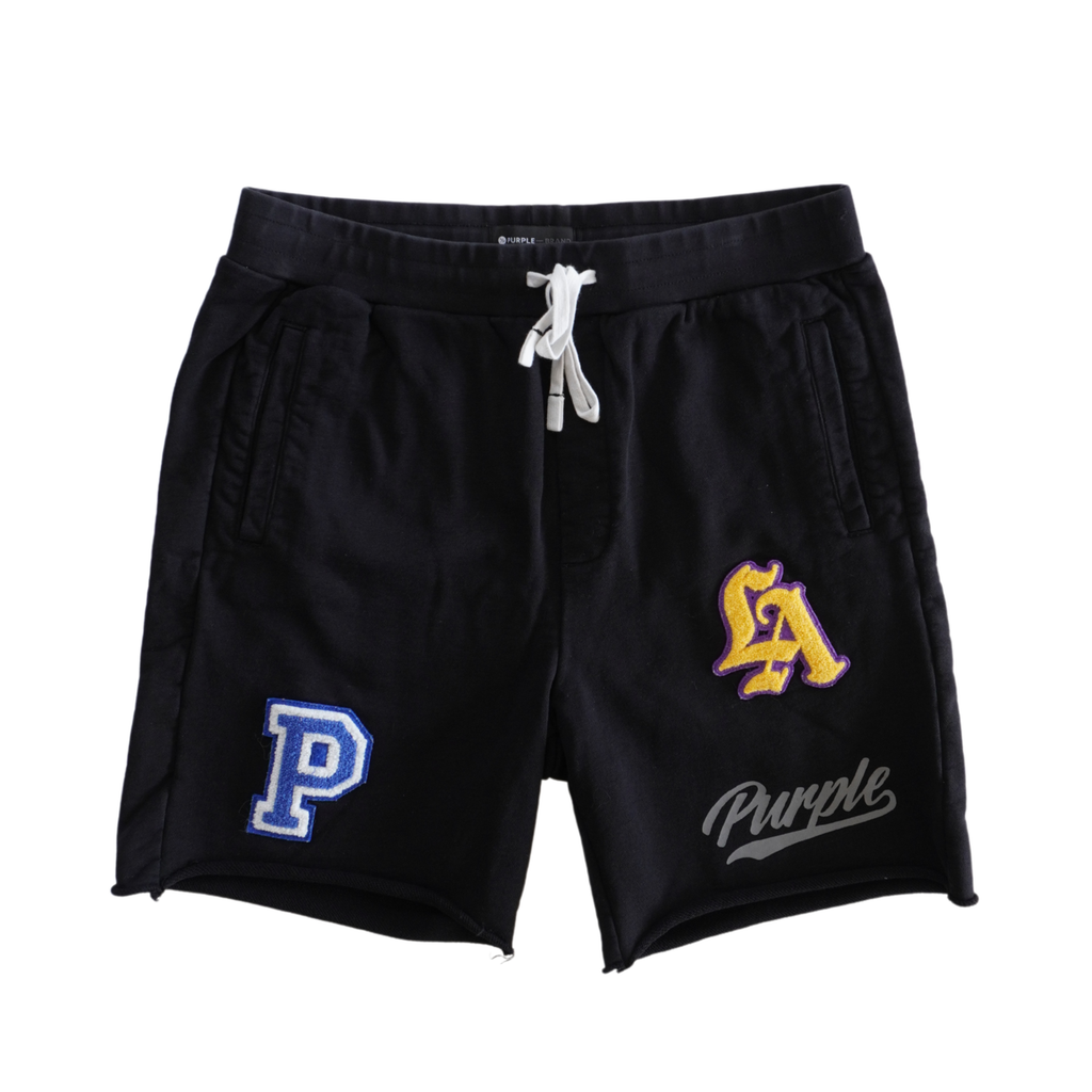 Purple Brand Varsity Shorts - Men's L