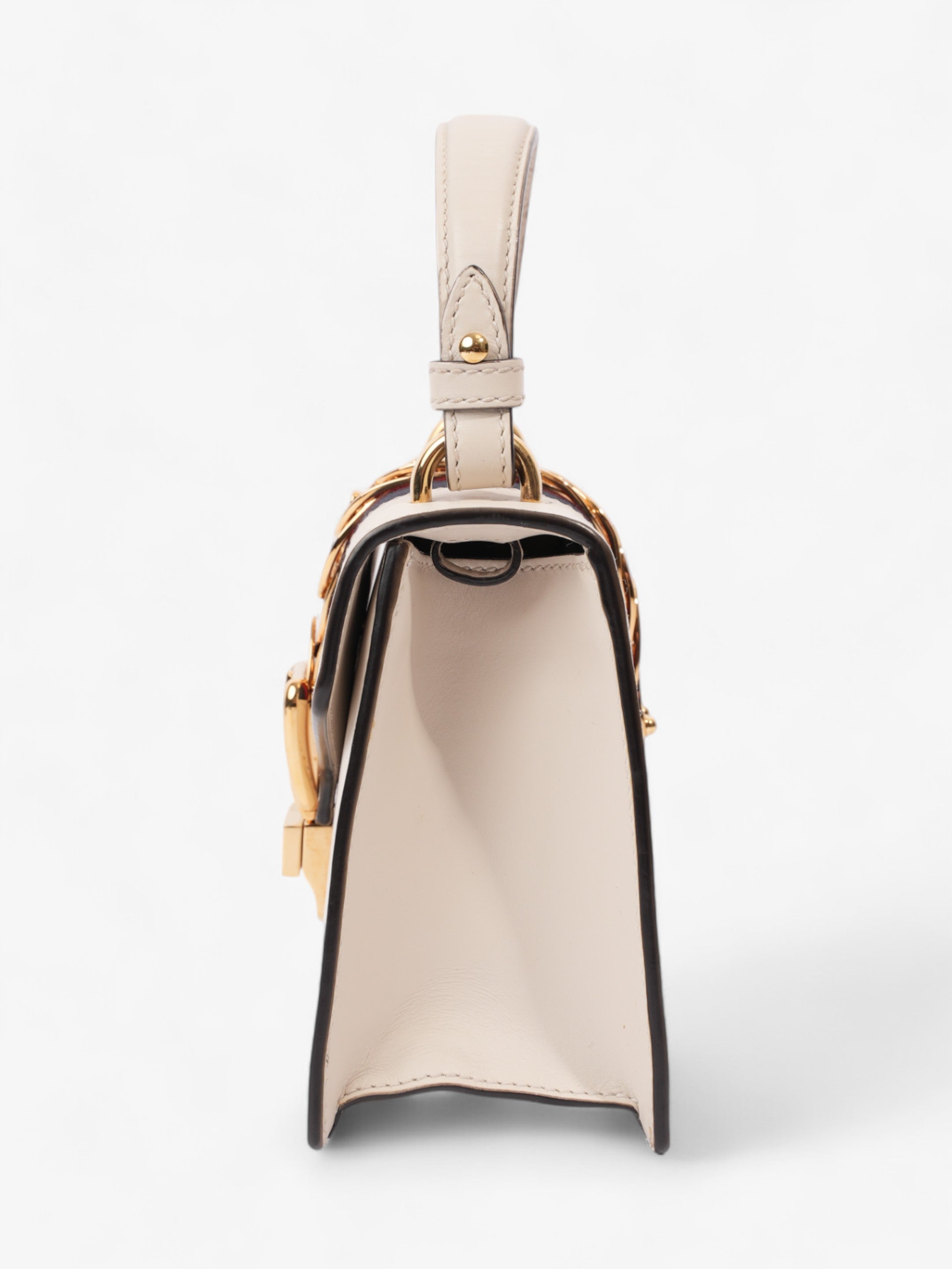 Gucci Sylvie White / Blue / Red Leather Mini