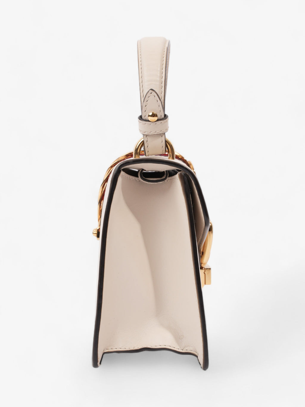 Gucci Sylvie White / Blue / Red Leather Mini