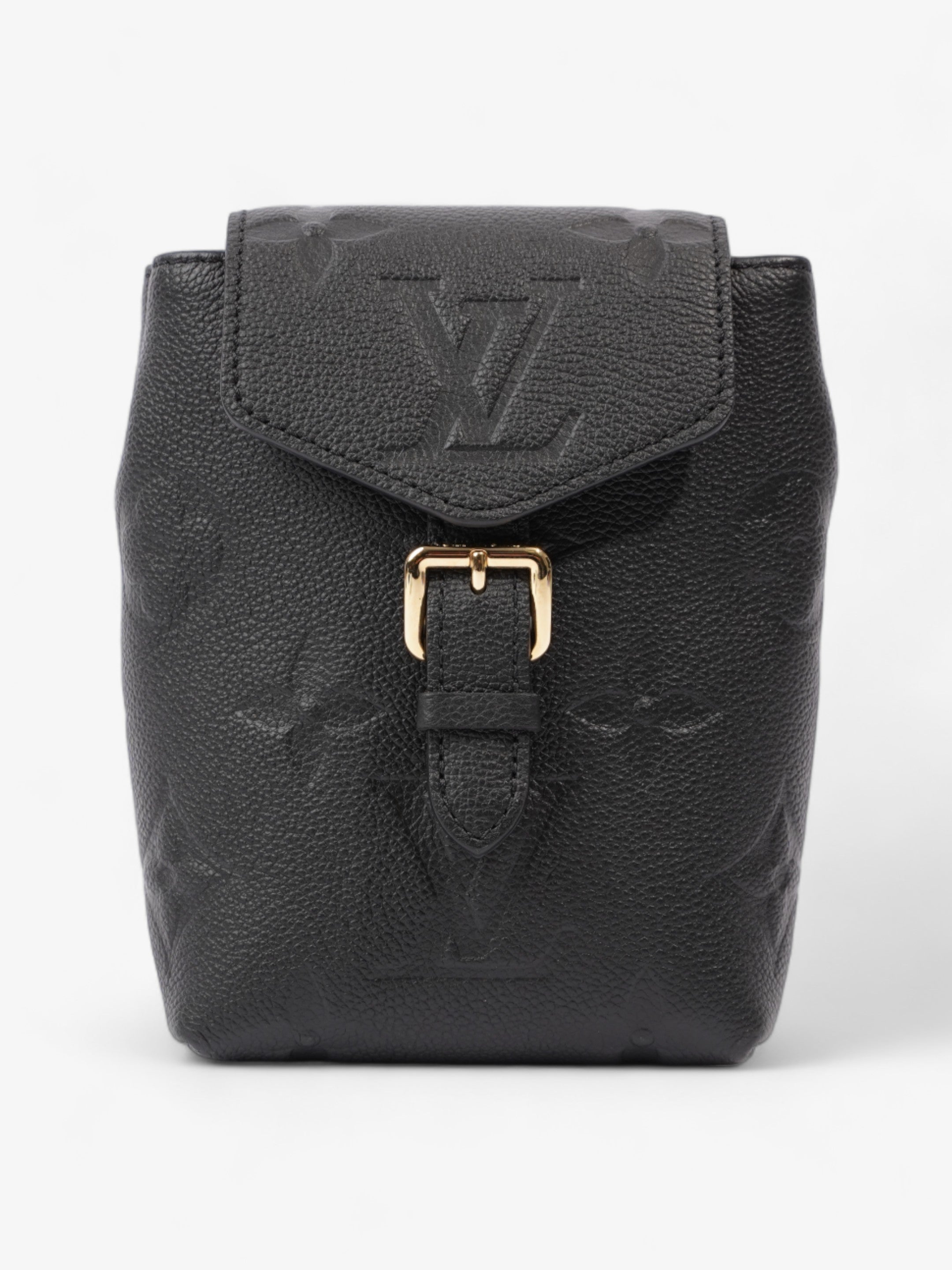 Louis Vuitton Tiny Backpack Black Empreinte Leather