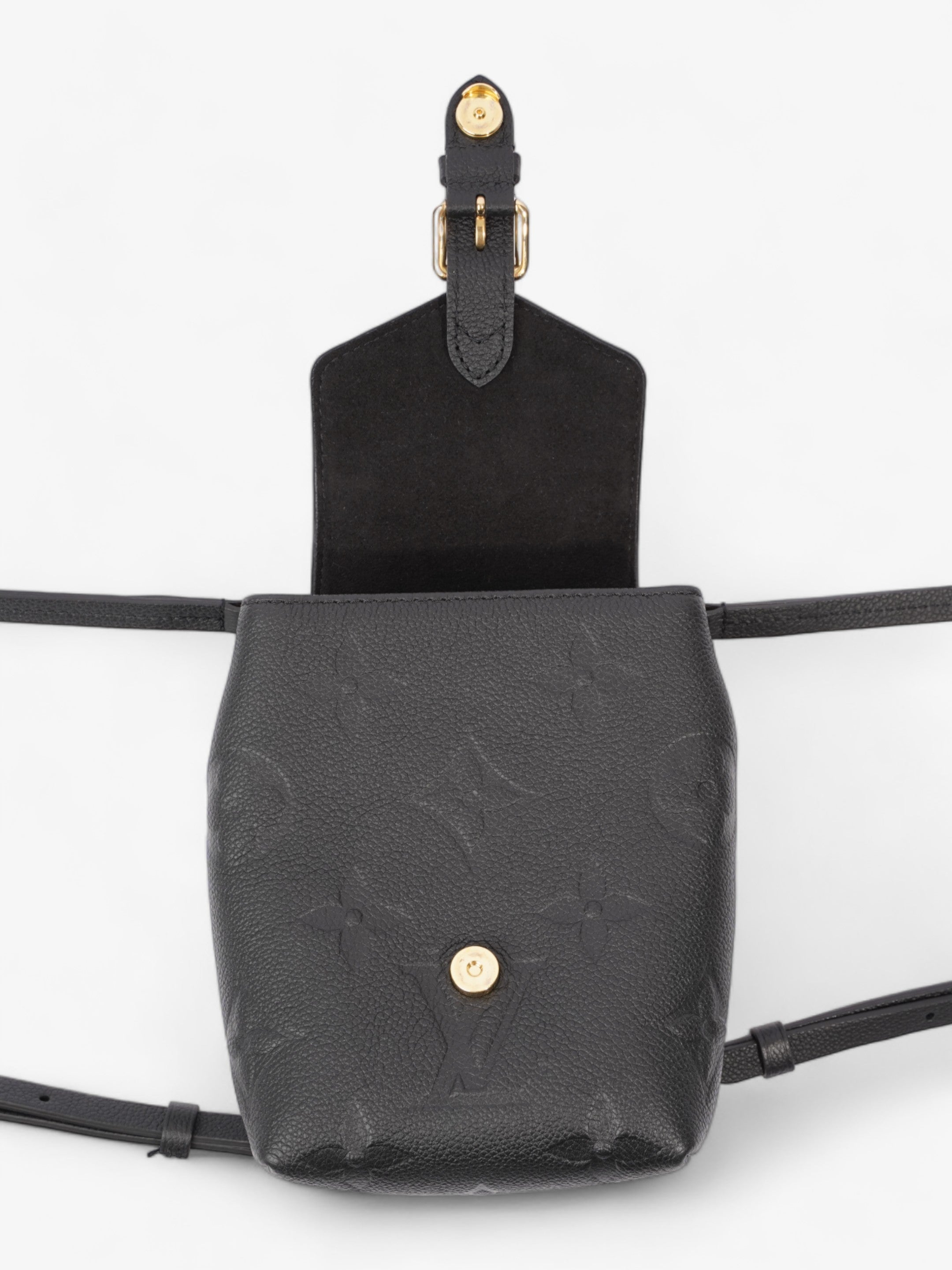Louis Vuitton Tiny Backpack Black Empreinte Leather