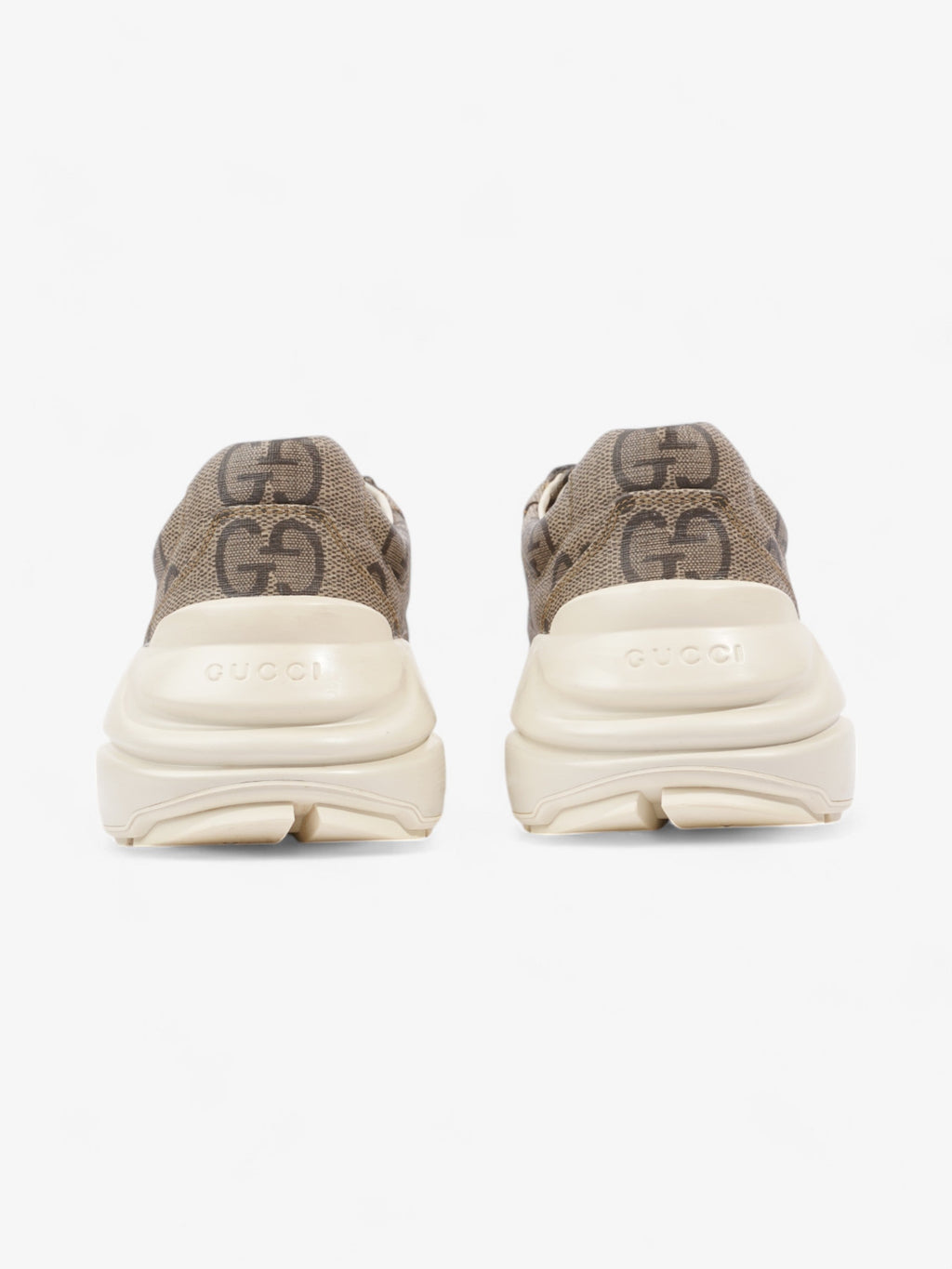 Gucci Rhyton Sneakers Beige  Canvas EU 39.5 UK 5.5