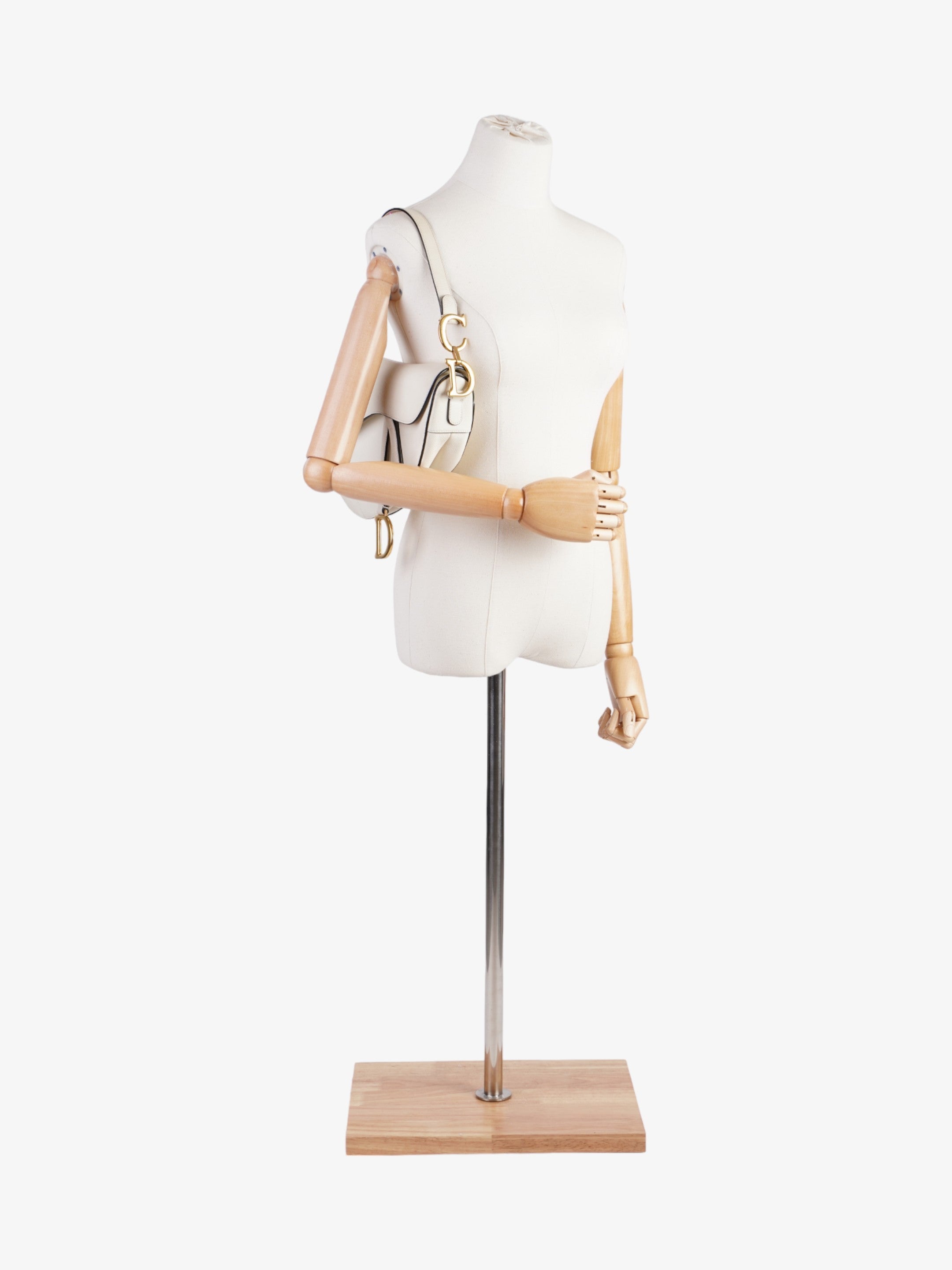 Christian Dior Saddle  Cream Leather