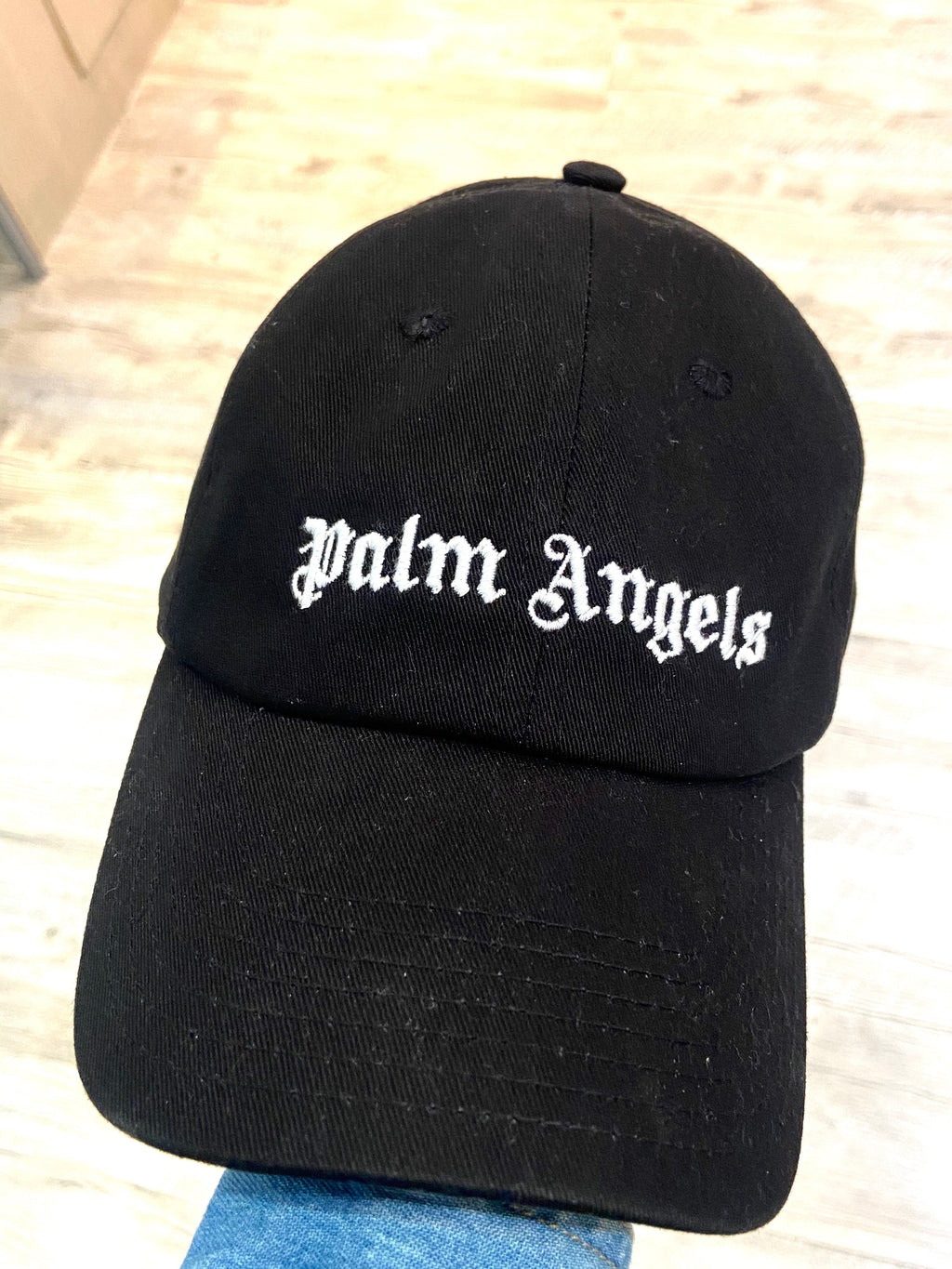 PALM ANGELS CLASSIC LOGO BASEBALL CAP