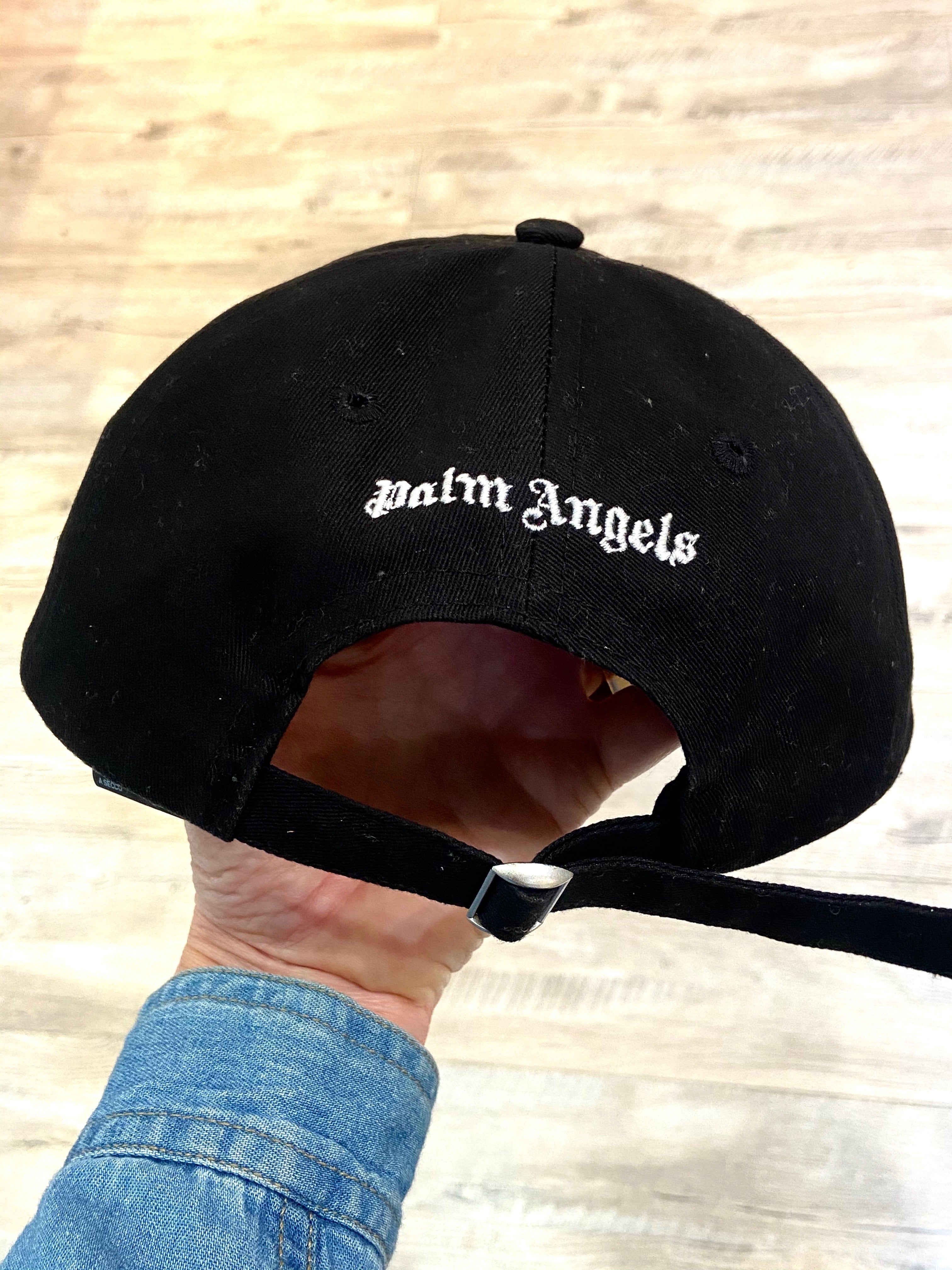 PALM ANGELS CLASSIC LOGO BASEBALL CAP
