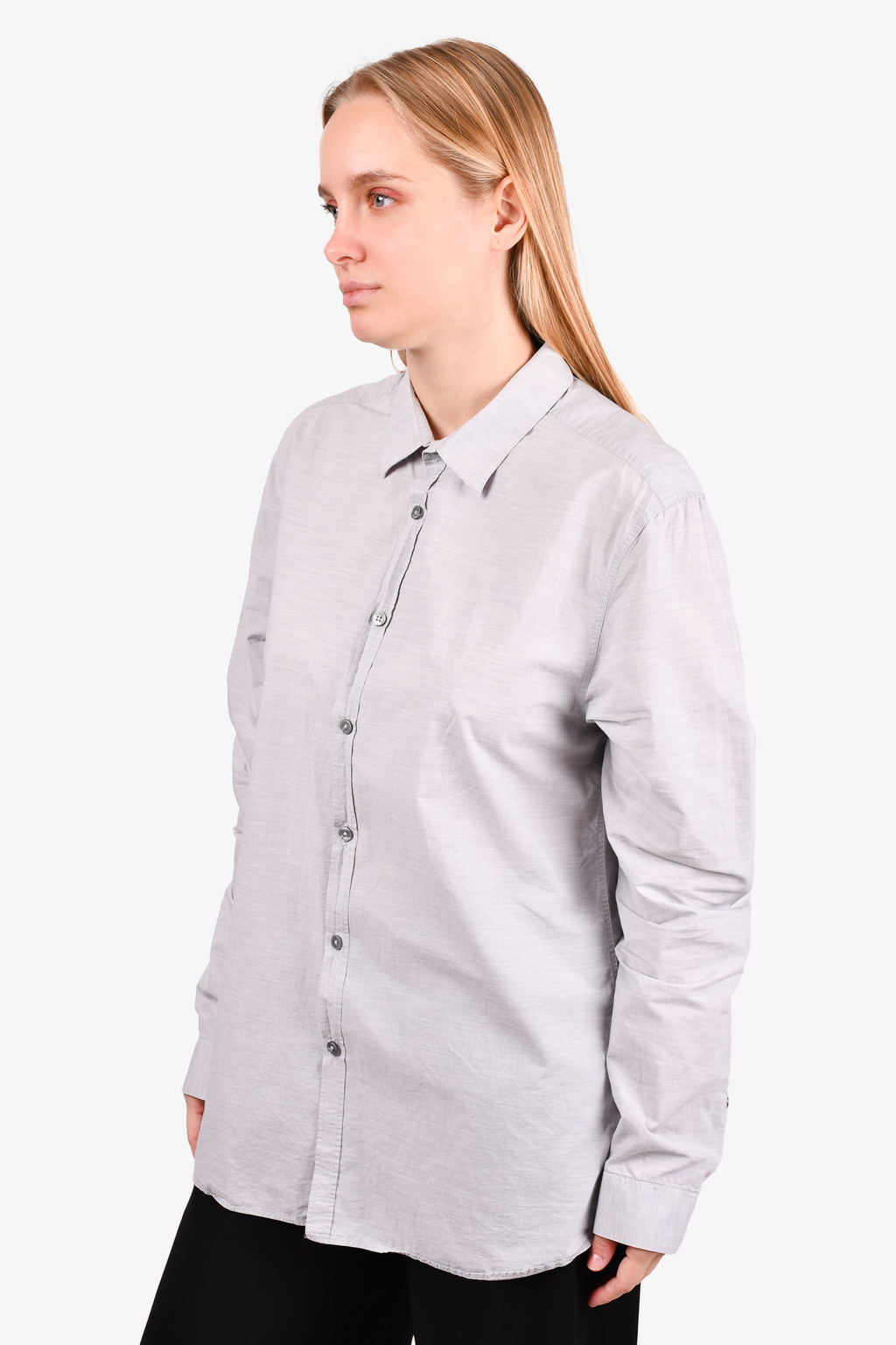 Paul Smith/Barneys Grey Button Down Shirt Size 42 Mens
