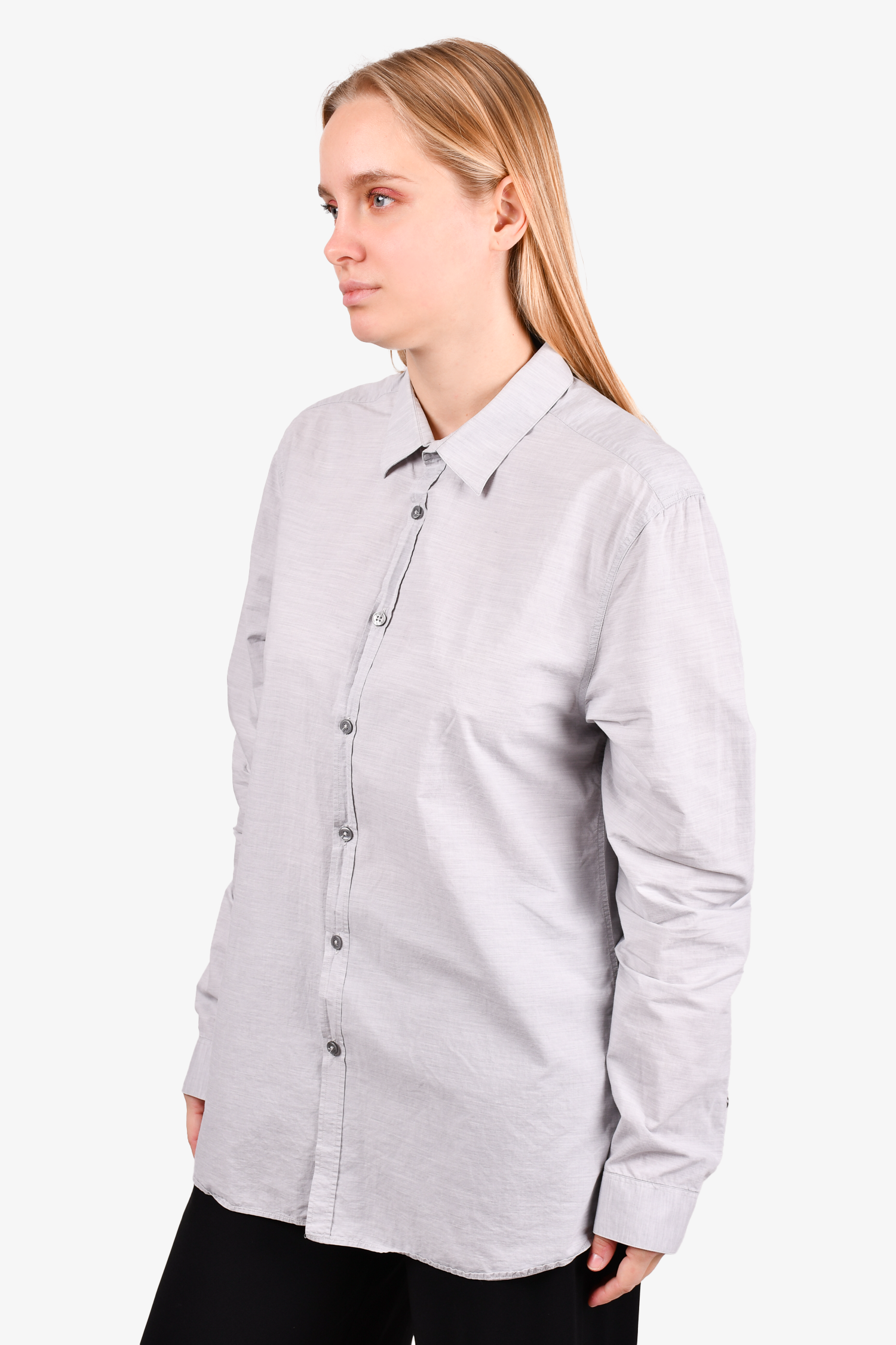 Paul Smith/Barneys Grey Button Down Shirt Size 42 Mens