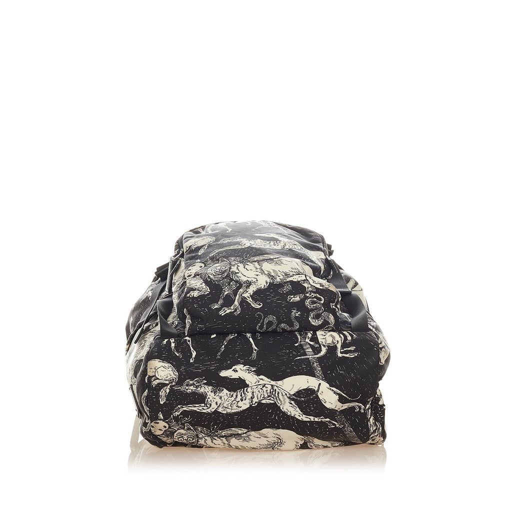 Prada Christophe Chemin Print Backpack (SHG-31913)