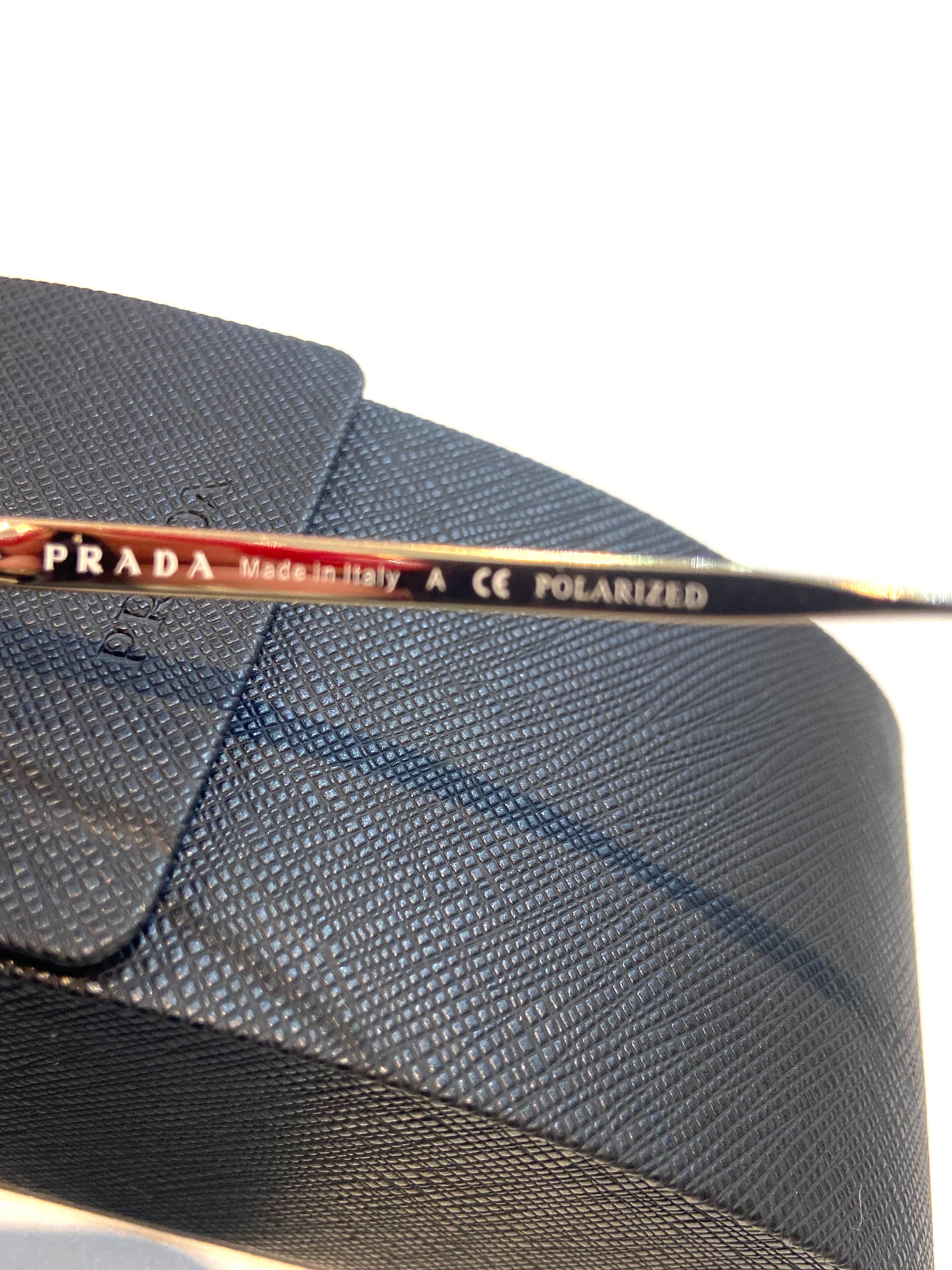 PRADA CINEMA CAT EYE POLARIZED SUNGLASSES