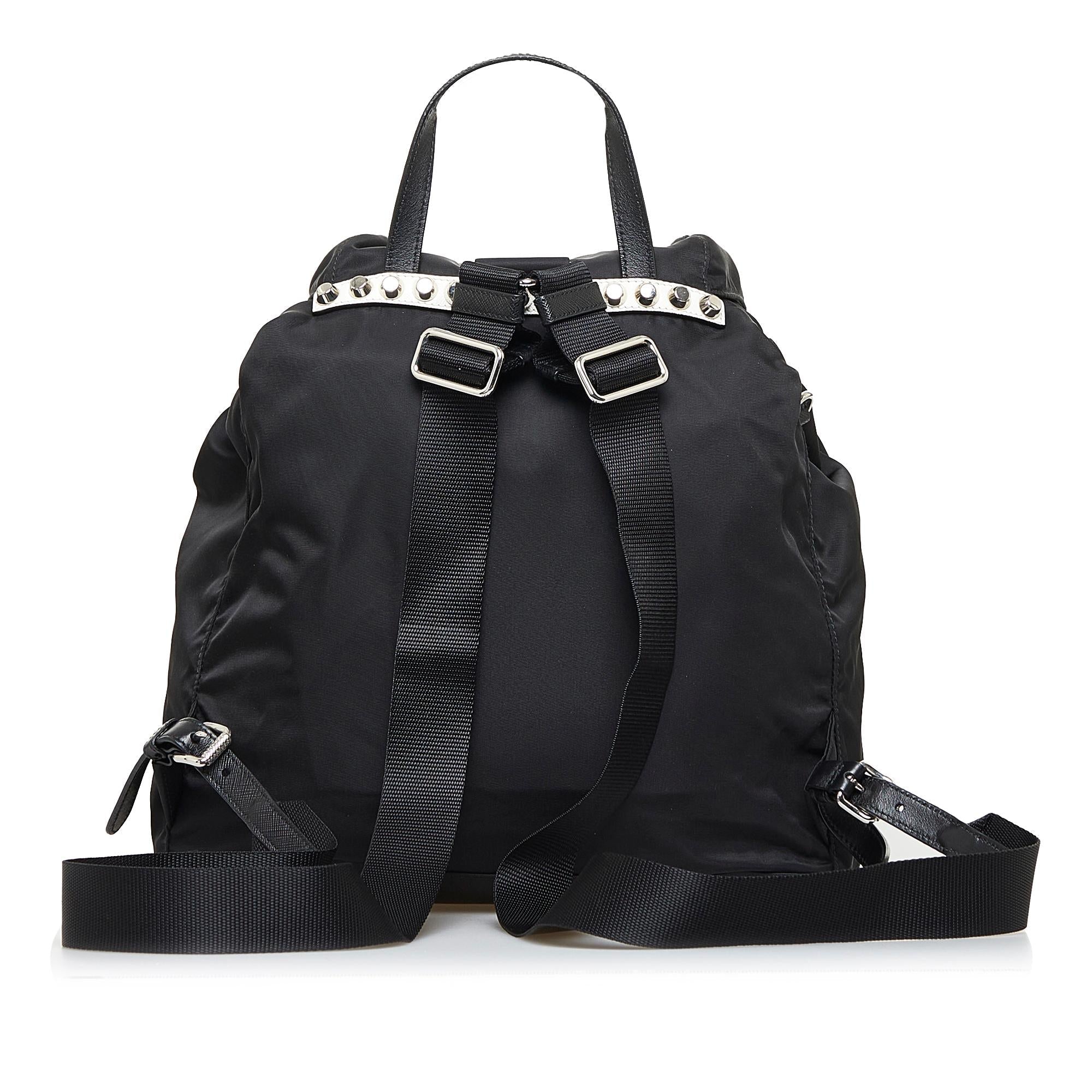 Prada Elektra Tessuto Backpack (SHG-QJGtox)