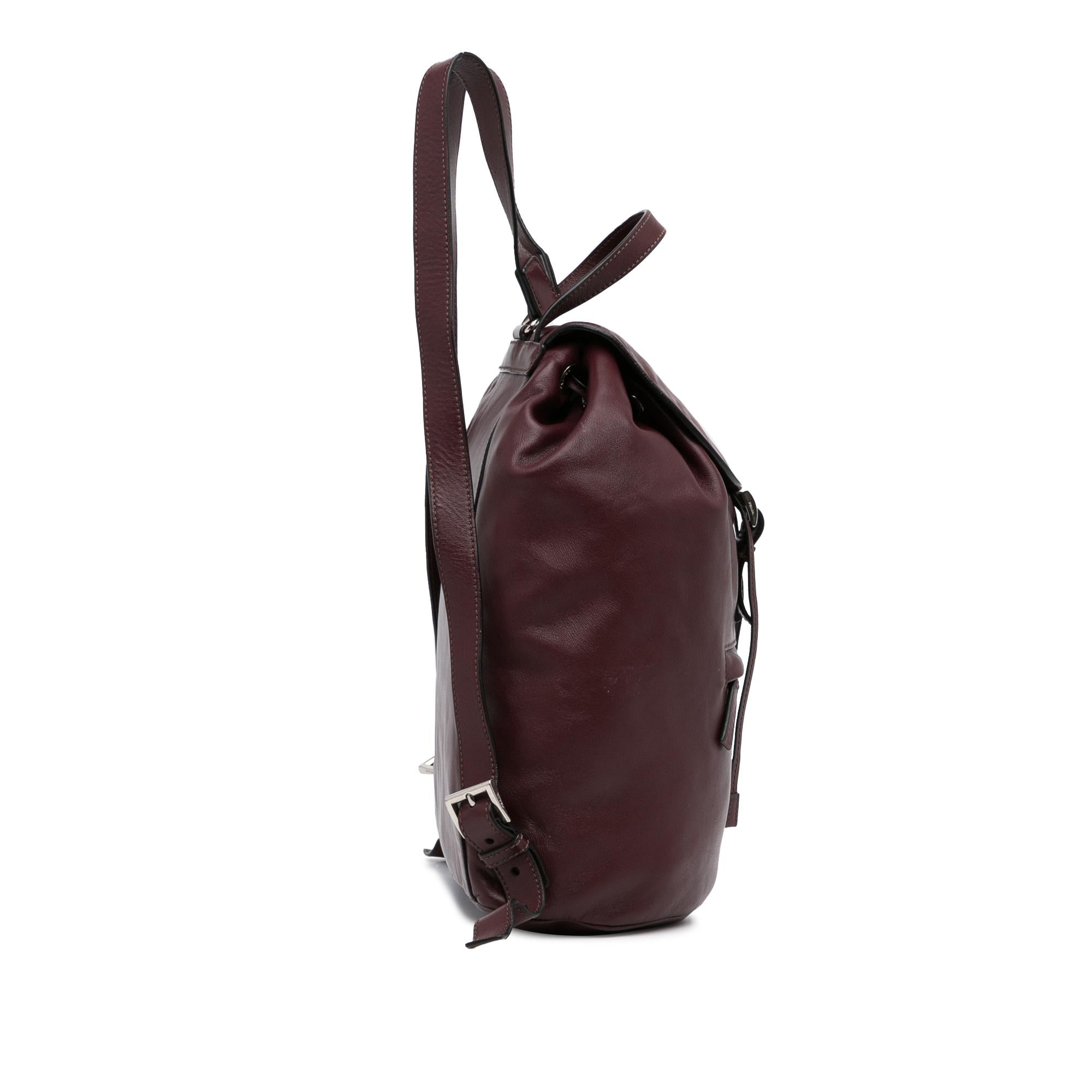 Prada Glace Calf Backpack (SHG-NOhk5H)