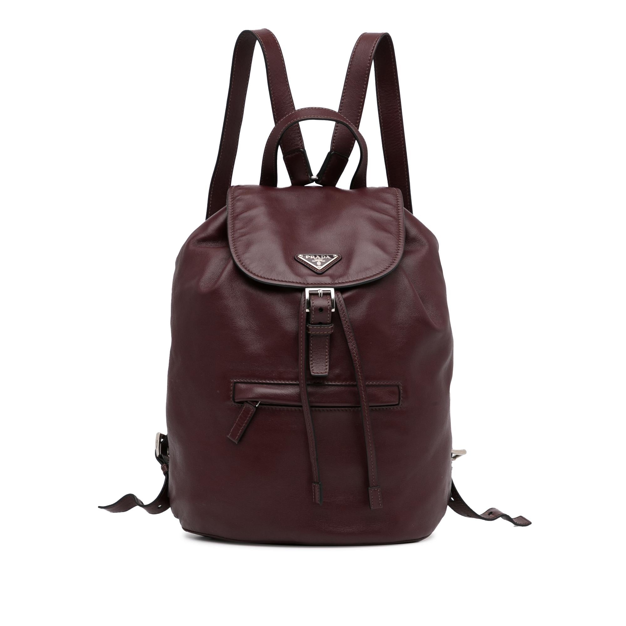 Prada Glace Calf Backpack (SHG-NOhk5H)
