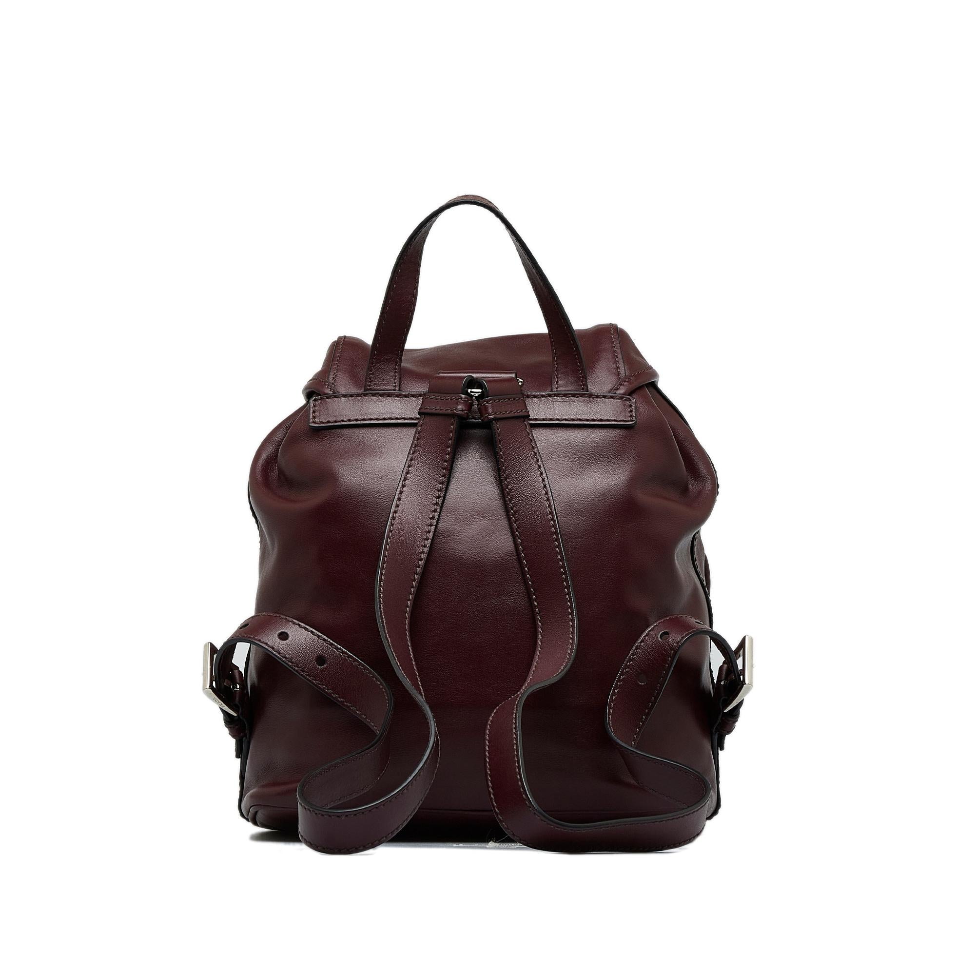 Prada Glace Calf Backpack (SHG-UmvXrX)