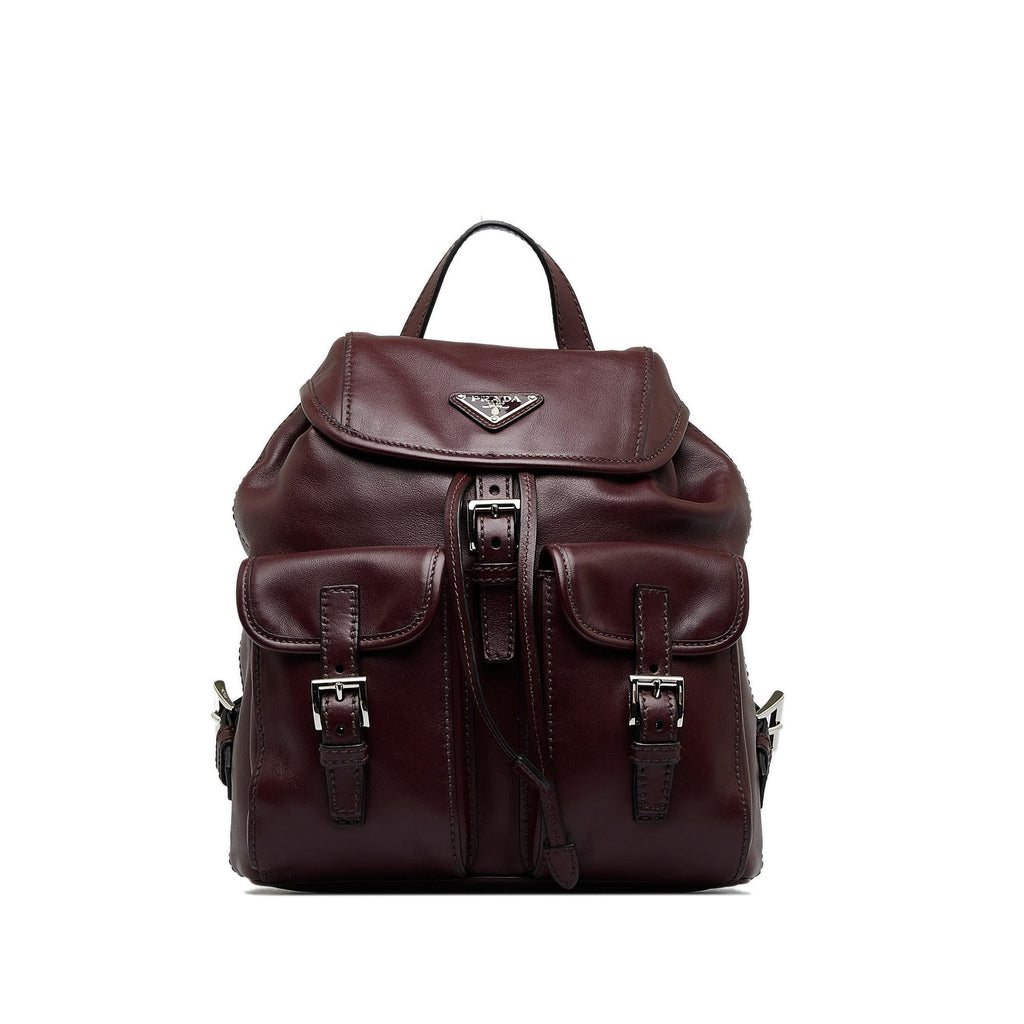 Prada Glace Calf Backpack (SHG-UmvXrX)