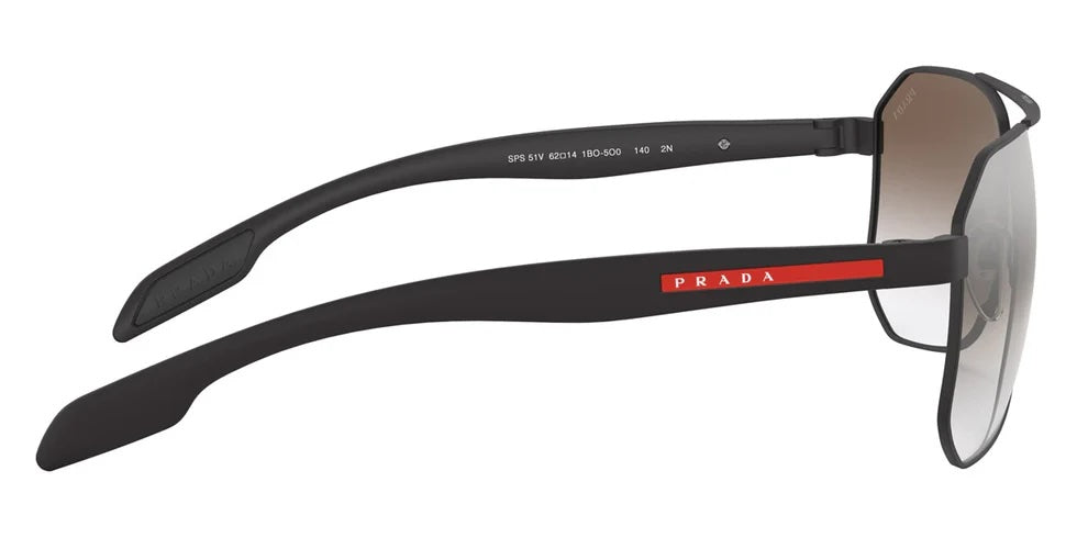 PRADA LINEA ROSA PS 51VS POLARIZED SUNGLASSES