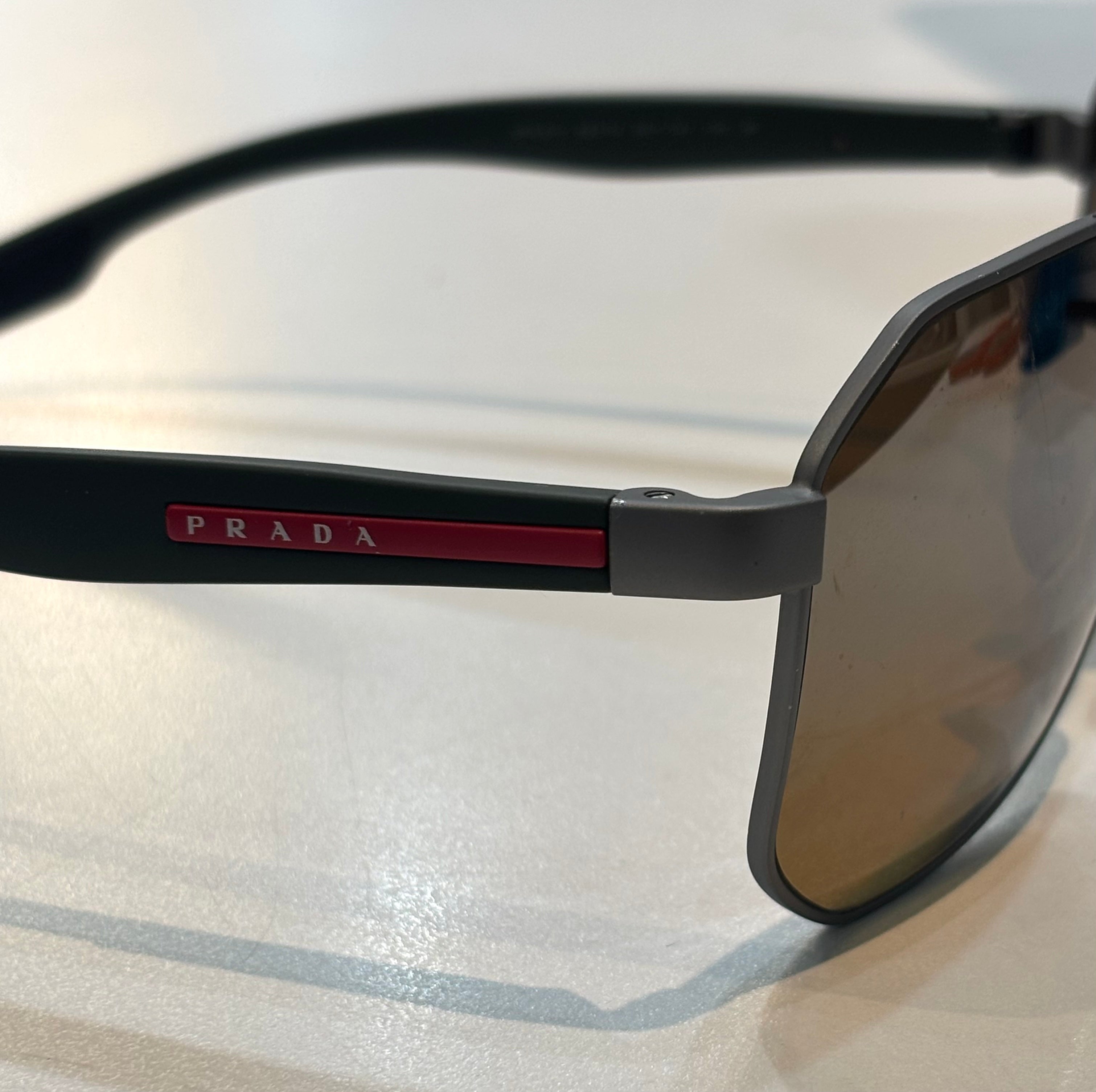 PRADA LINEA ROSA PS 51VS POLARIZED SUNGLASSES