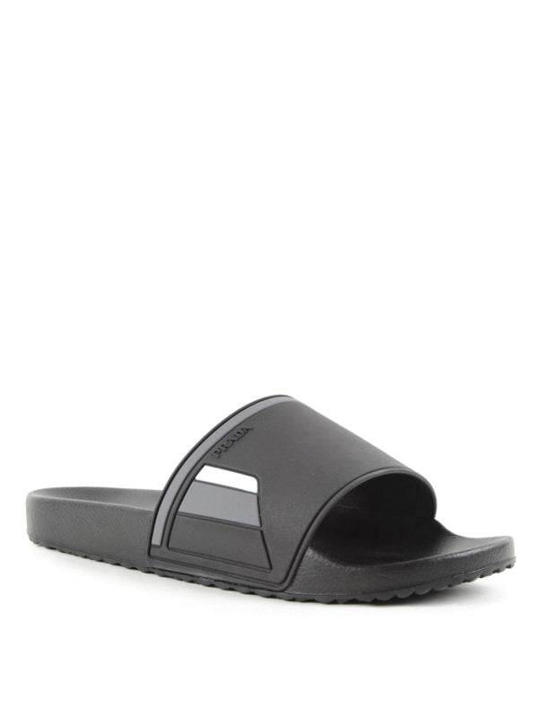 PRADA LINEA ROSSA MEN'S SLIDES