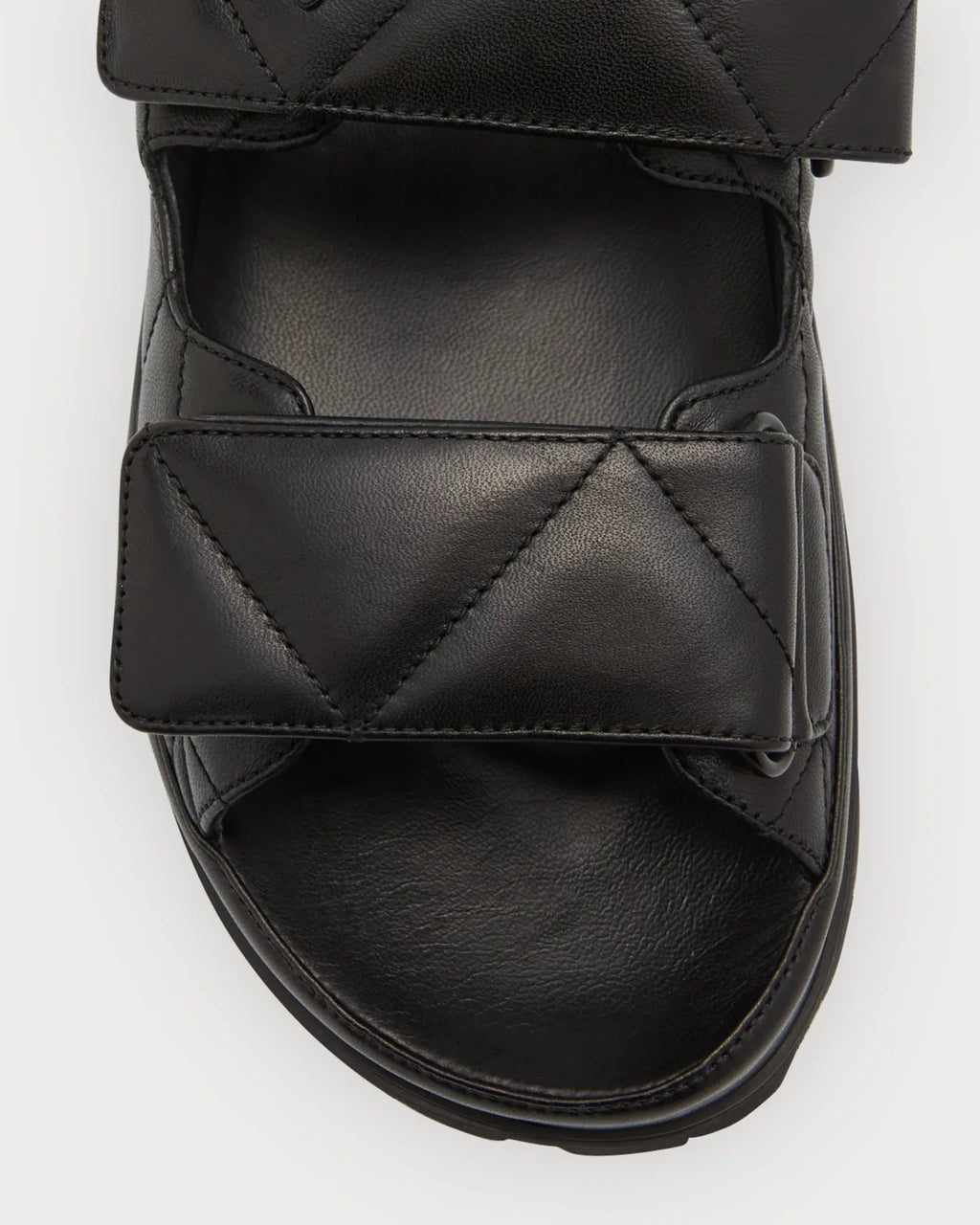 PRADA QUILTED NAPPA LEATHER SLINGBACK COMFORT SANDALS